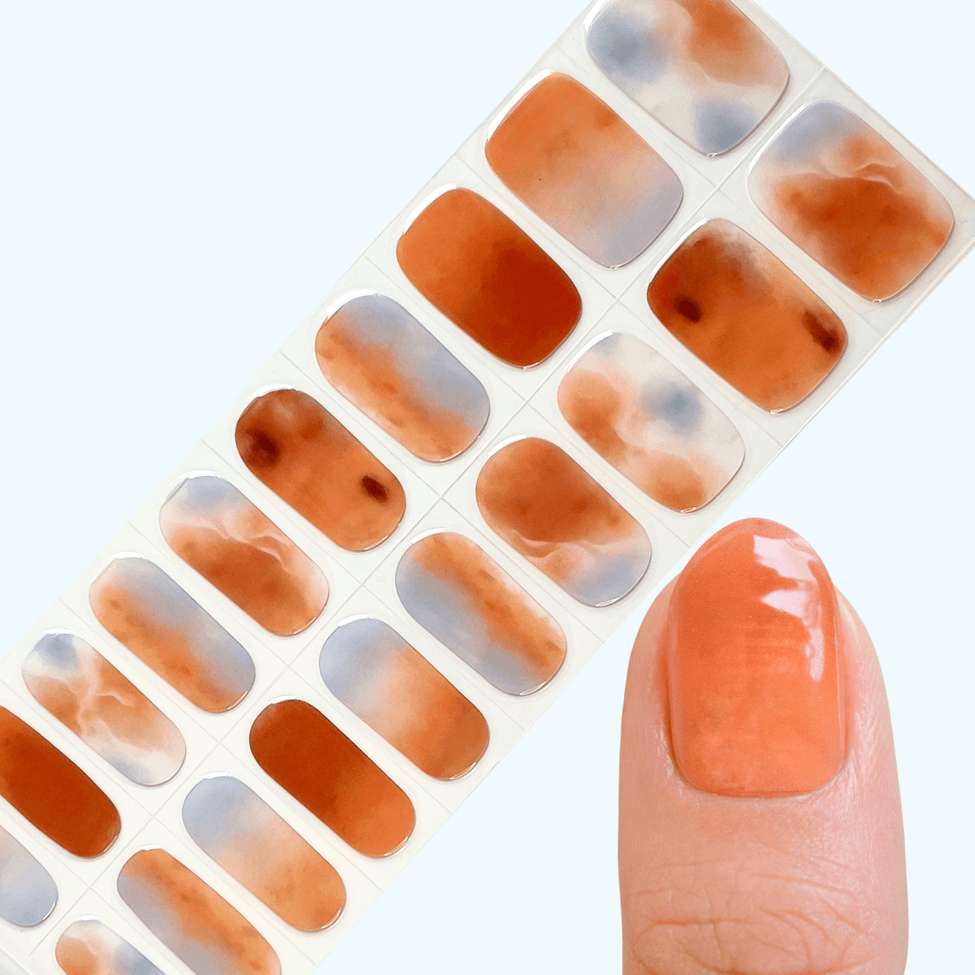 Pond | Super Jellies DIY Hard Semi Cured Gel Nail Wraps