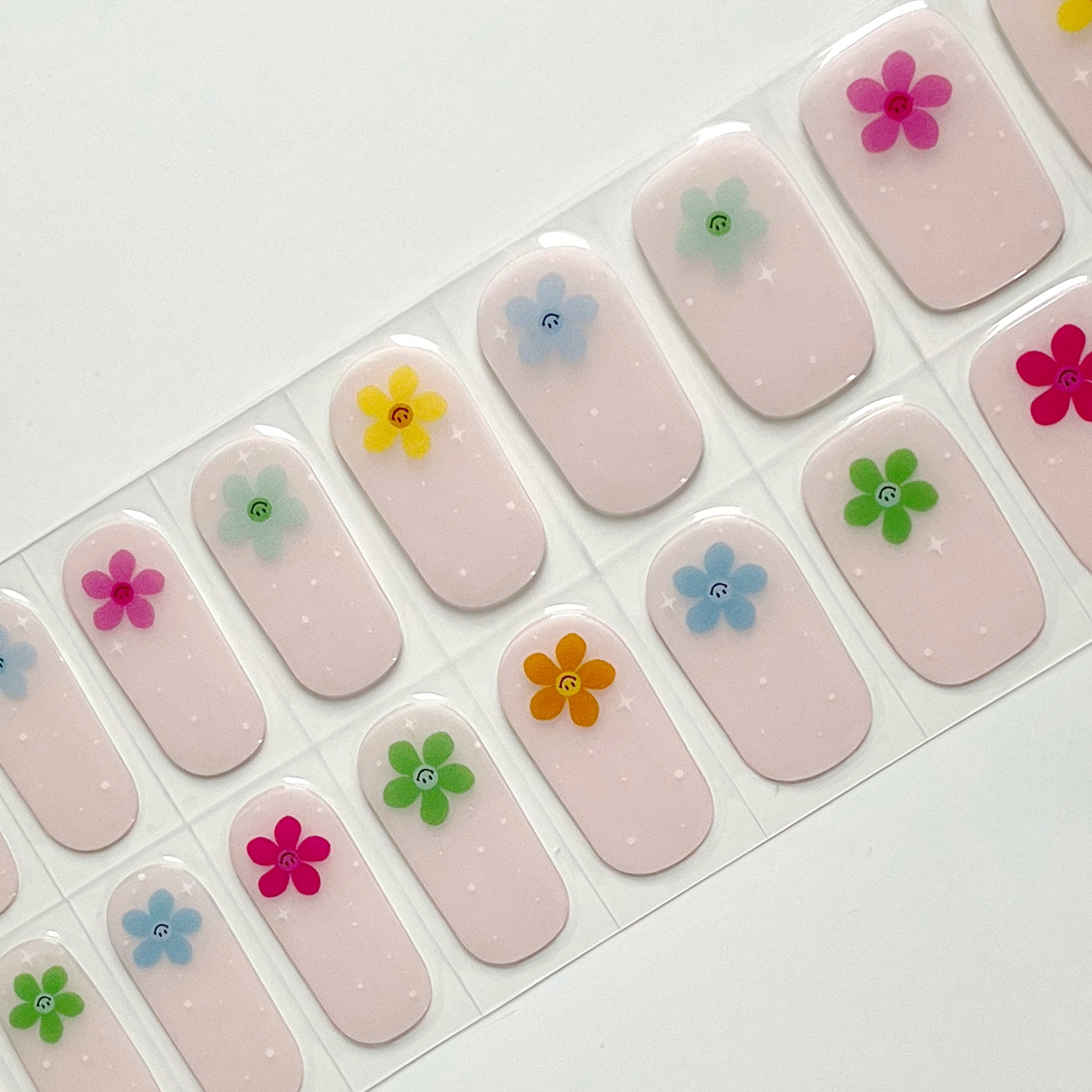 Poppy | Super Jellies DIY Semi Cured Gel Nail Wraps