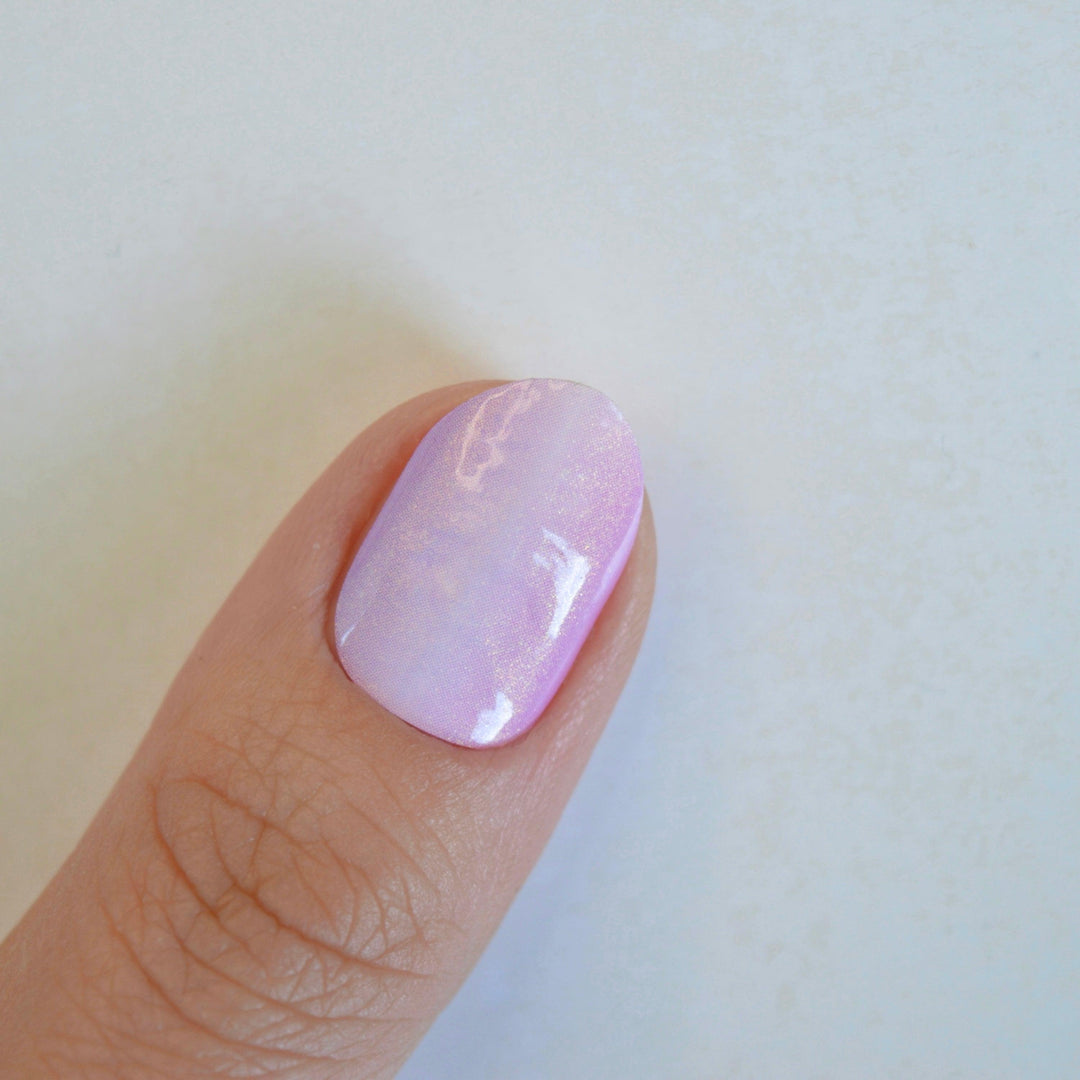 Popsicle | Purple Blue Nail Polish Wraps