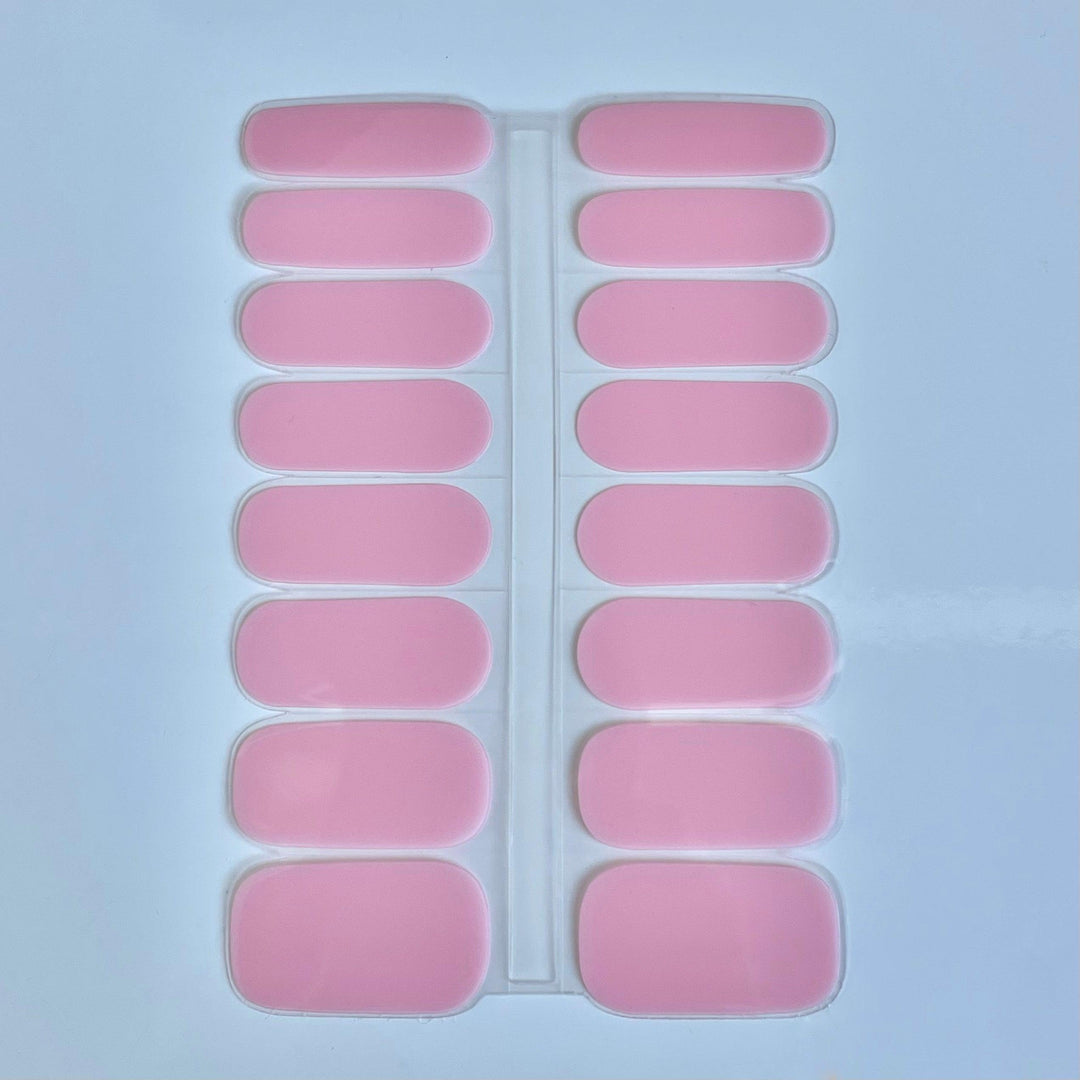 Posie Pink  | Jellies DIY Soft Semi Cured Gel Nail Wraps