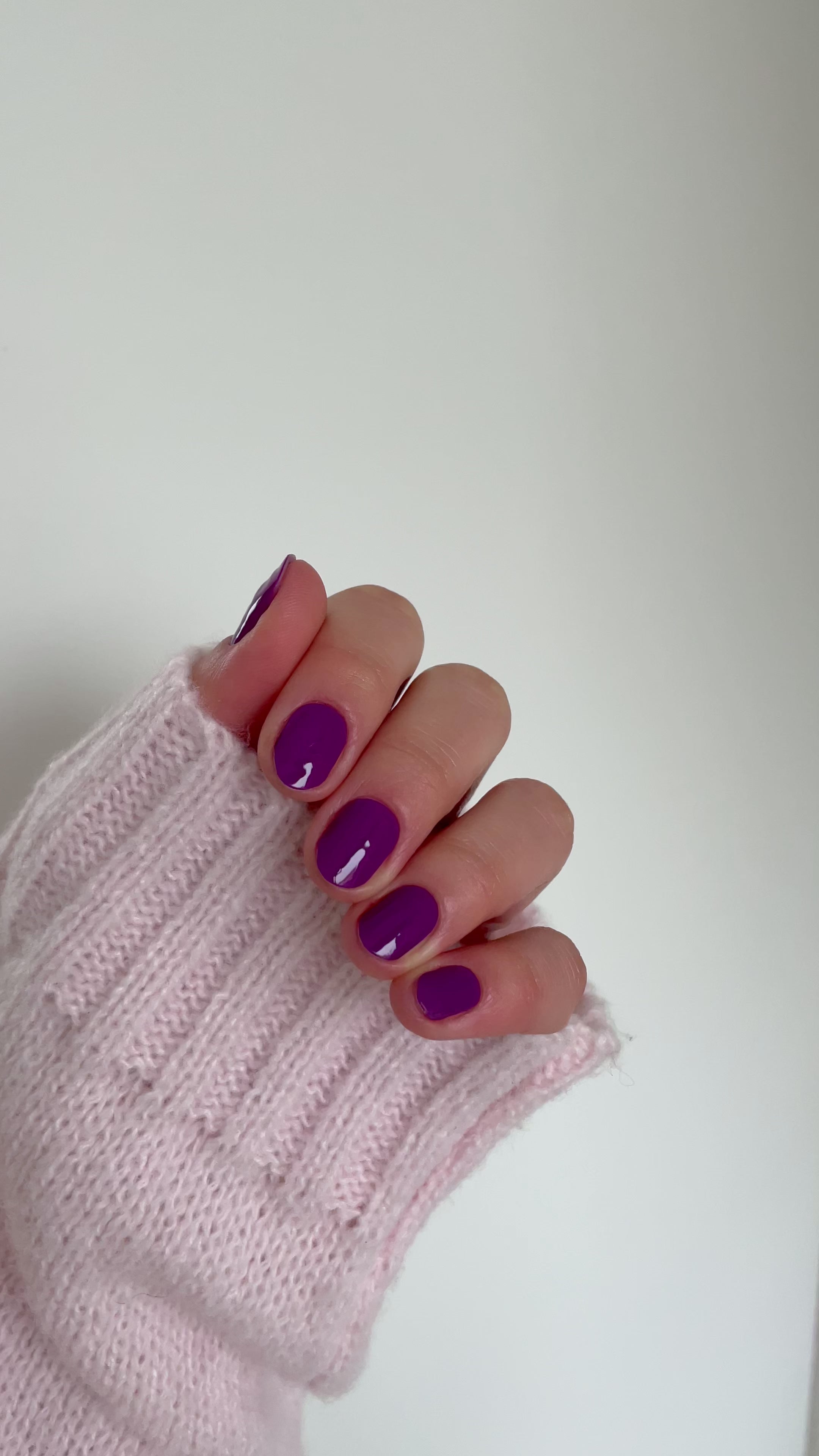 Eggplant | Jellies DIY Soft Semi Cured Gel Nail Wraps
