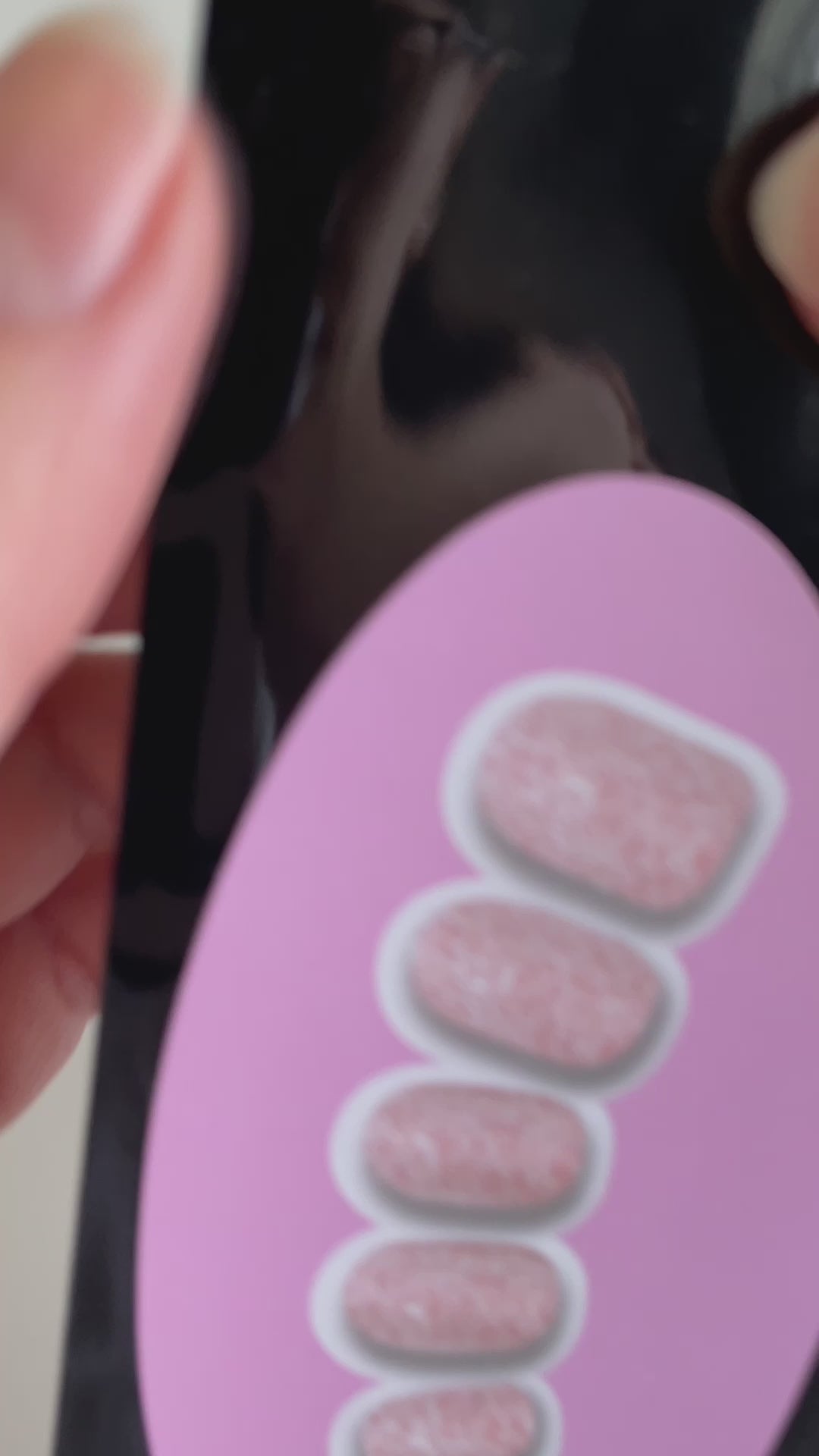 Shy Girl | Super Jellies DIY Hard Semi Cured Gel Nail Wraps