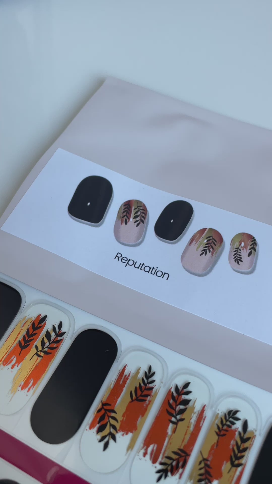 Reputation | Jellies DIY Soft Semi Cured Gel Nail Wraps