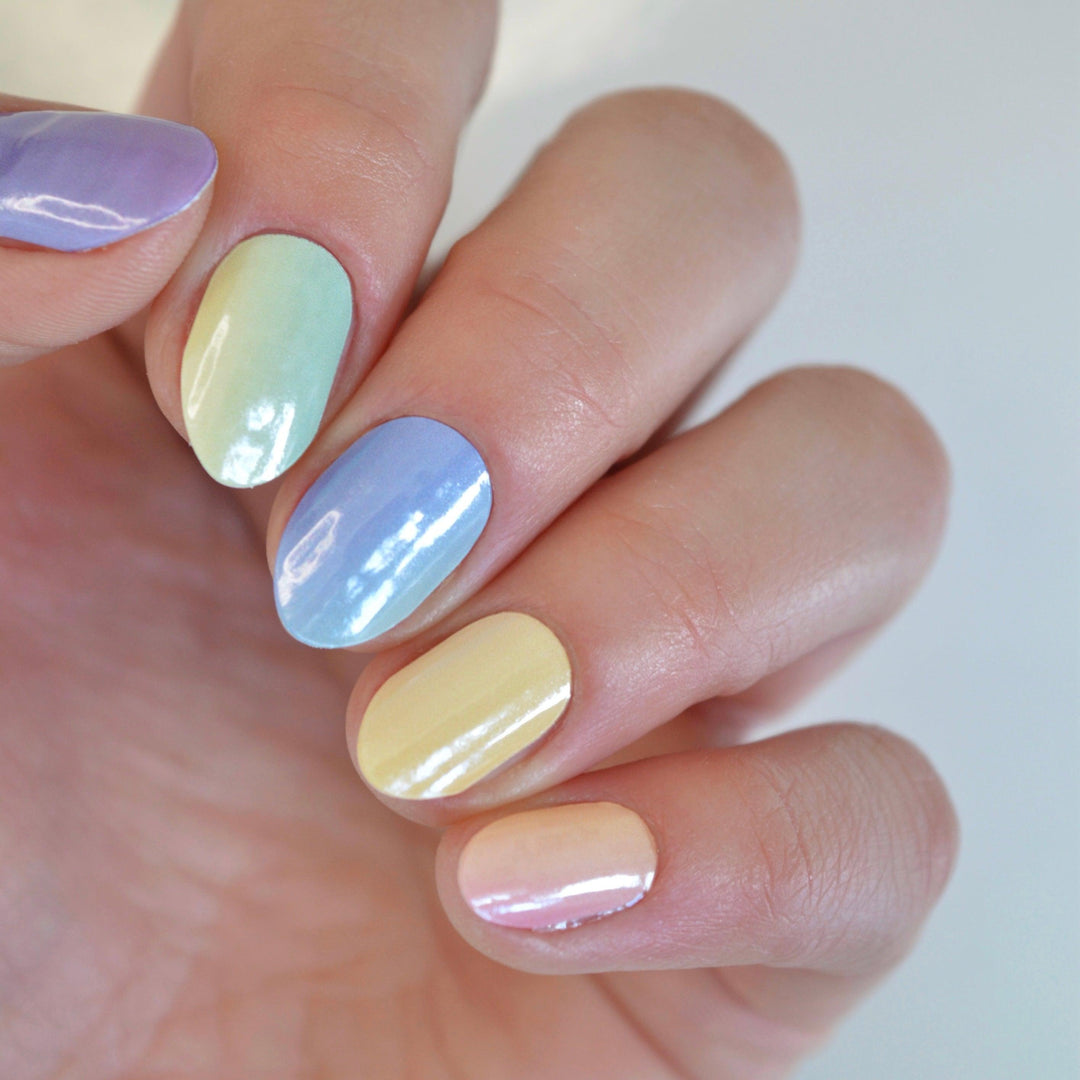 Rainbow | Jellies DIY Soft Semi Cured Gel Nail Wraps