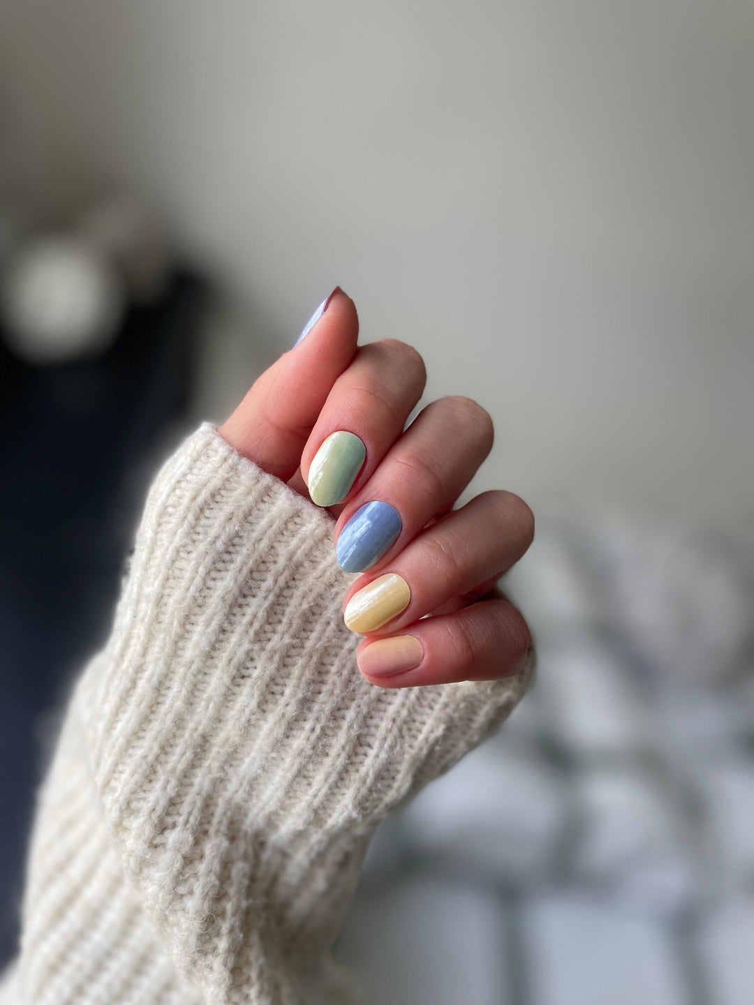 Rainbow | Jellies DIY Soft Semi Cured Gel Nail Wraps
