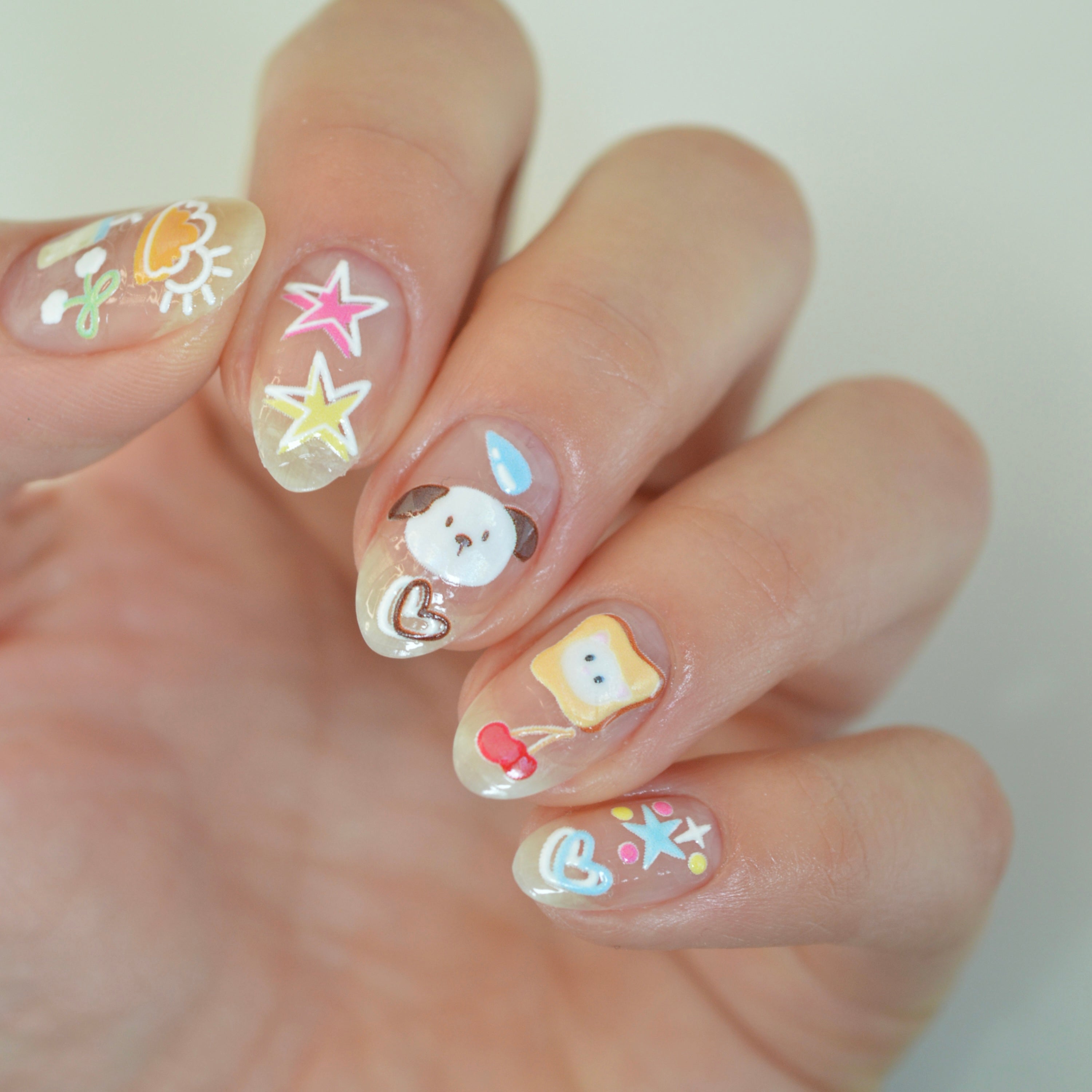 Rando PLAY Nail Art Sticker