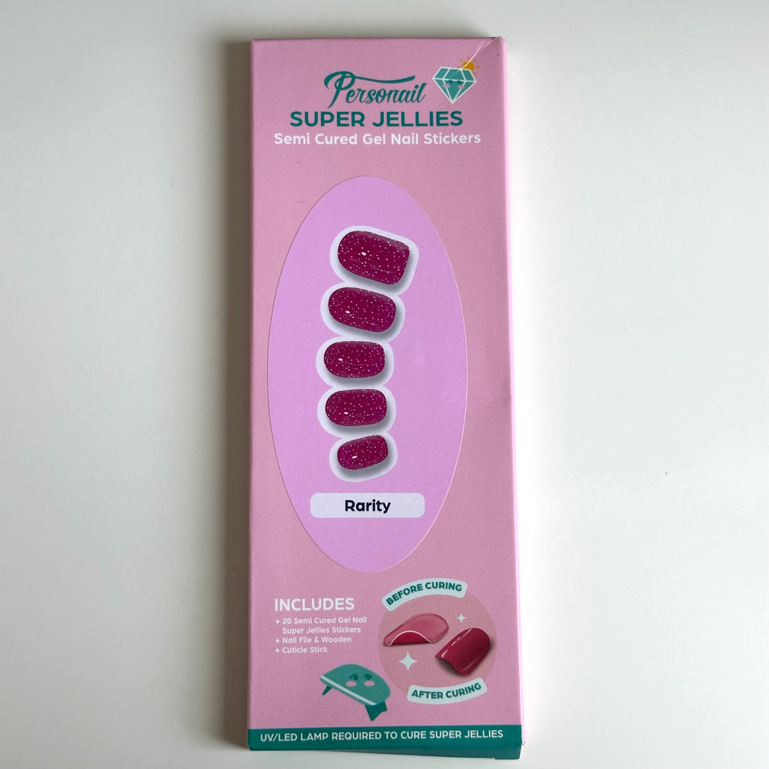 Rarity | Super Jellies DIY Hard Semi Cured Gel Nail Wraps