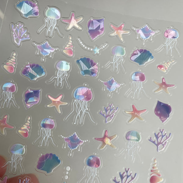Reef Nail Art Sticker