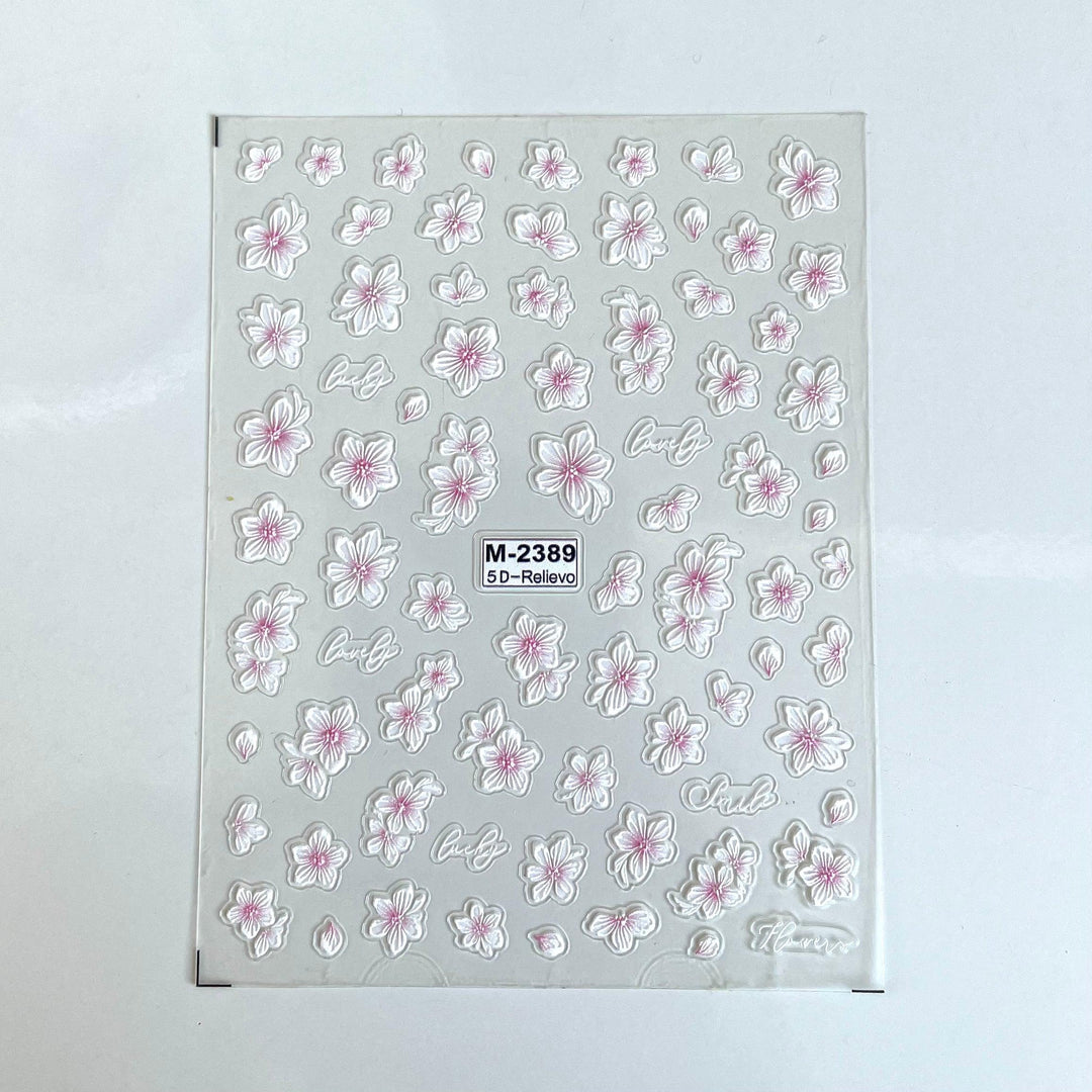Sakura Bliss 3D PLAY Nail Art Sticker