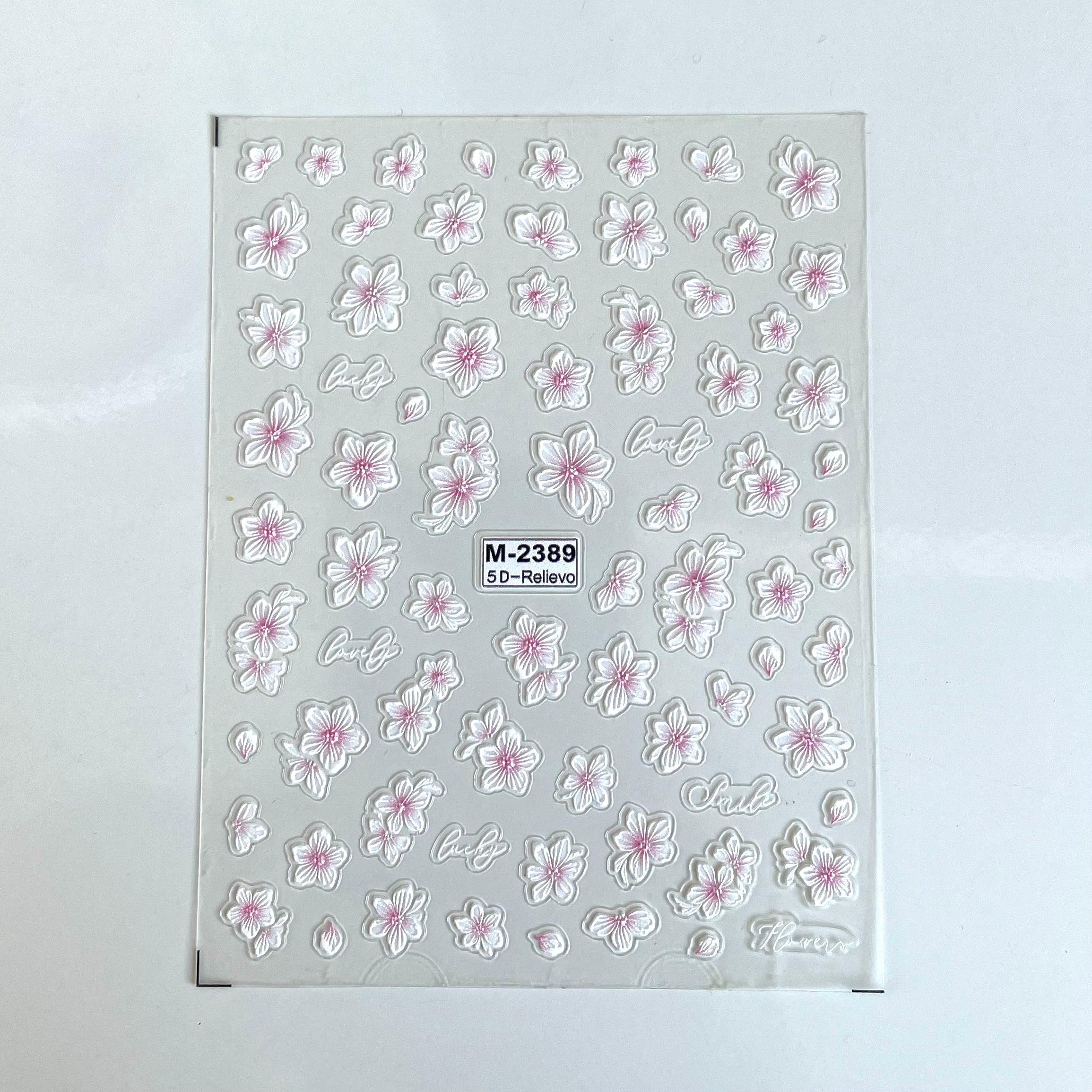 Sakura Bliss 3D PLAY Nail Art Sticker