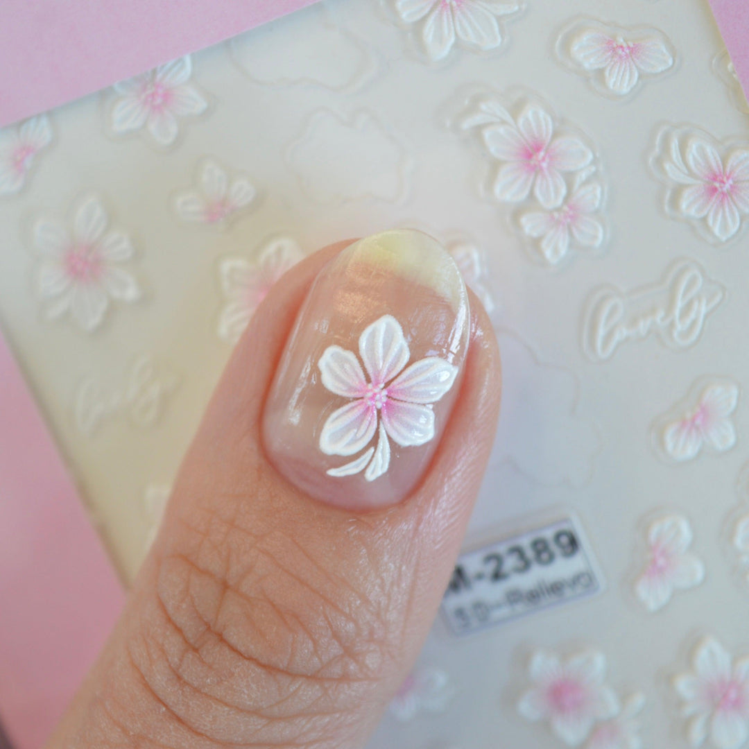 Sakura Bliss 3D PLAY Nail Art Sticker