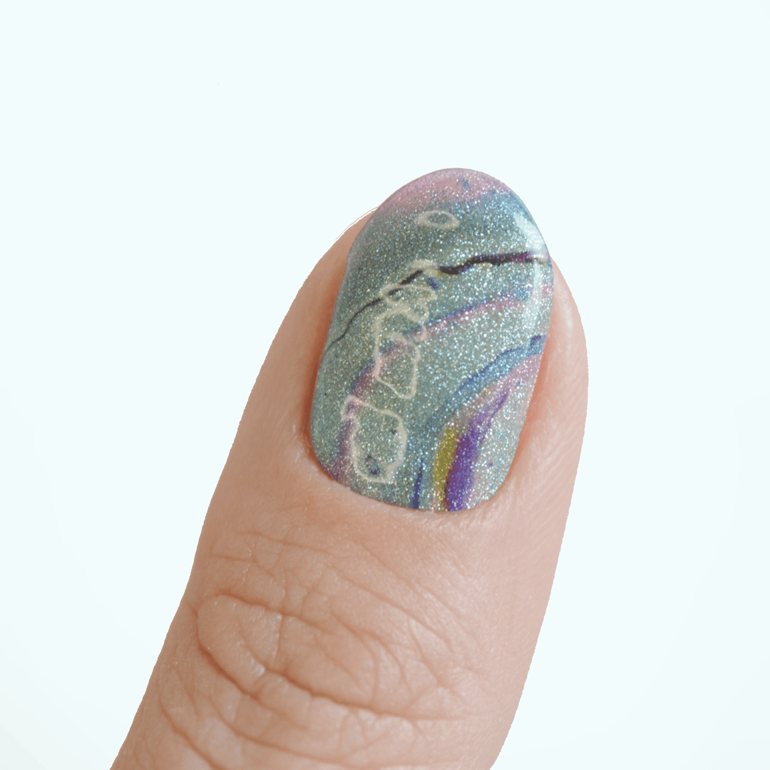 Santorini | Super Jellies DIY Hard Semi Cured Gel Nail Wraps