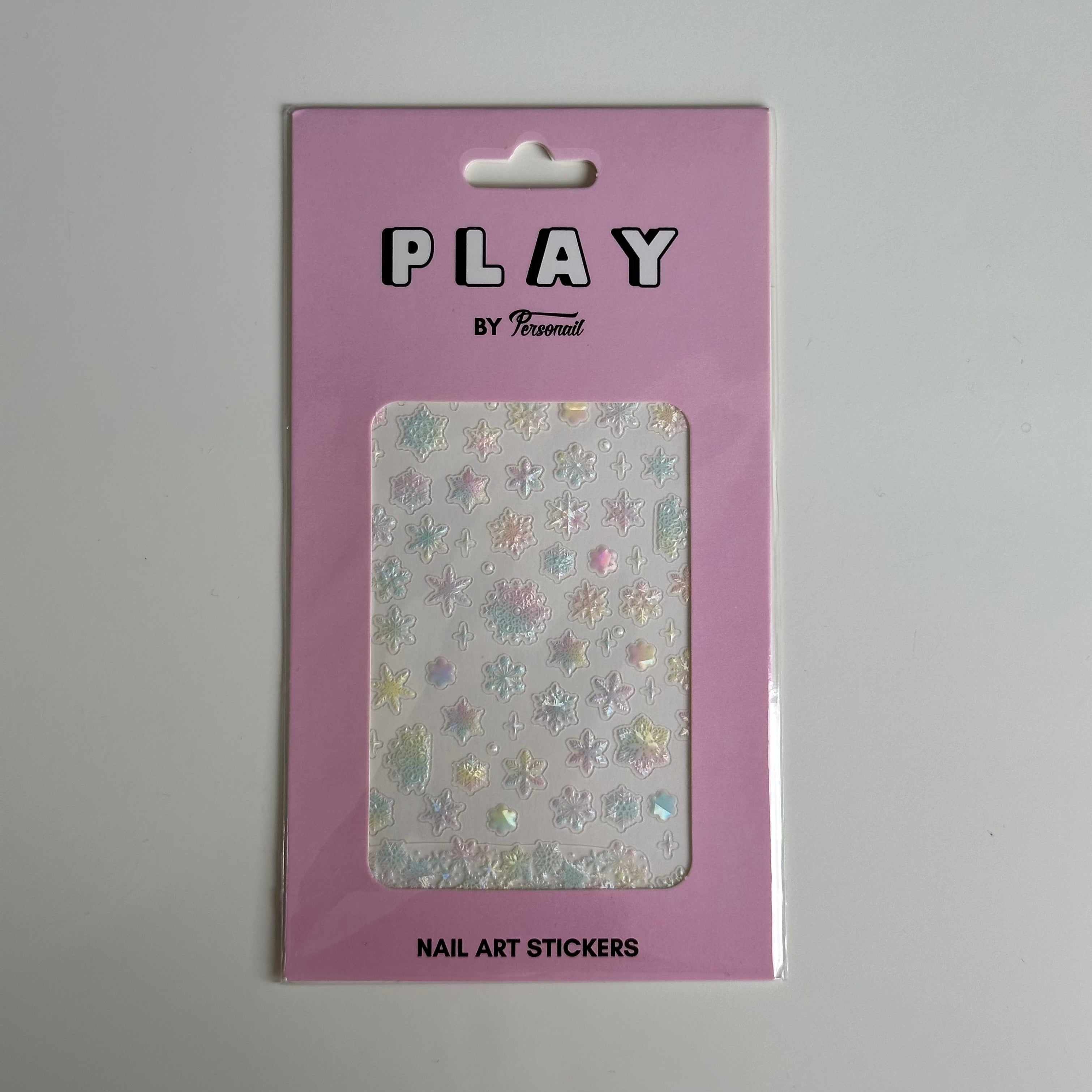 Sapporo Snow PLAY Nail Art Sticker