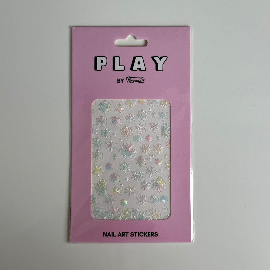 Sapporo Snow PLAY Nail Art Sticker