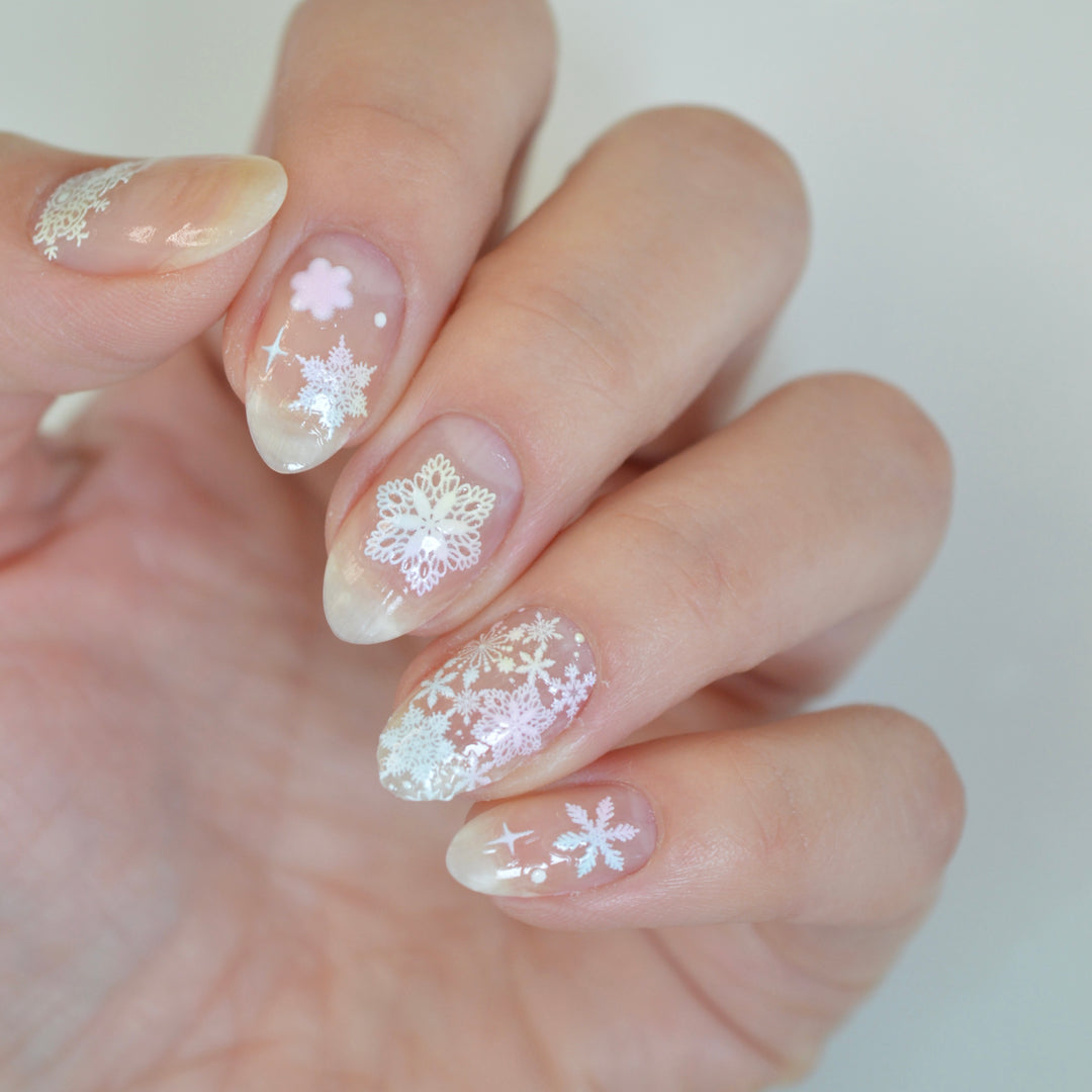 Sapporo Snow PLAY Nail Art Sticker