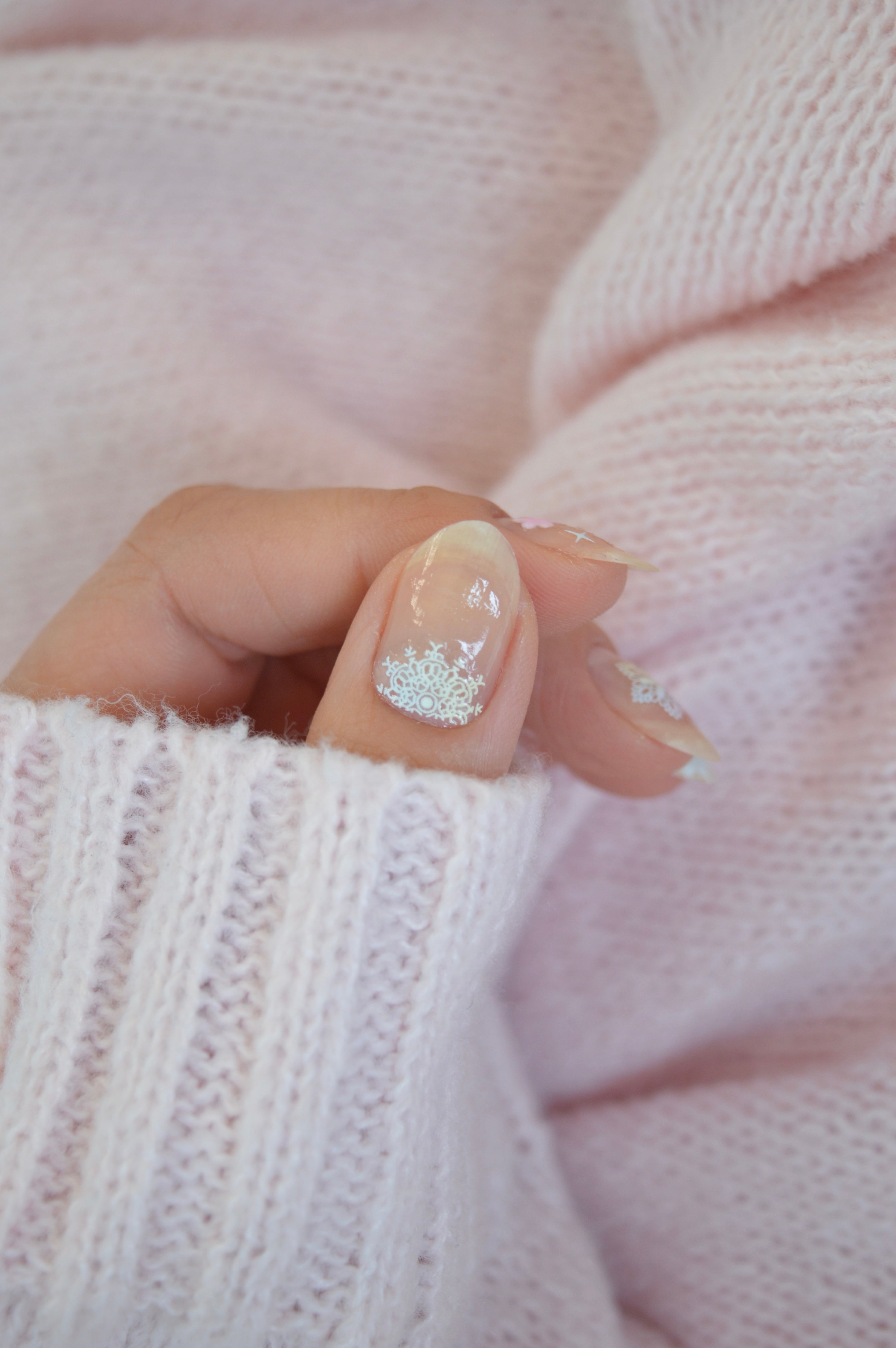 Sapporo Snow PLAY Nail Art Sticker