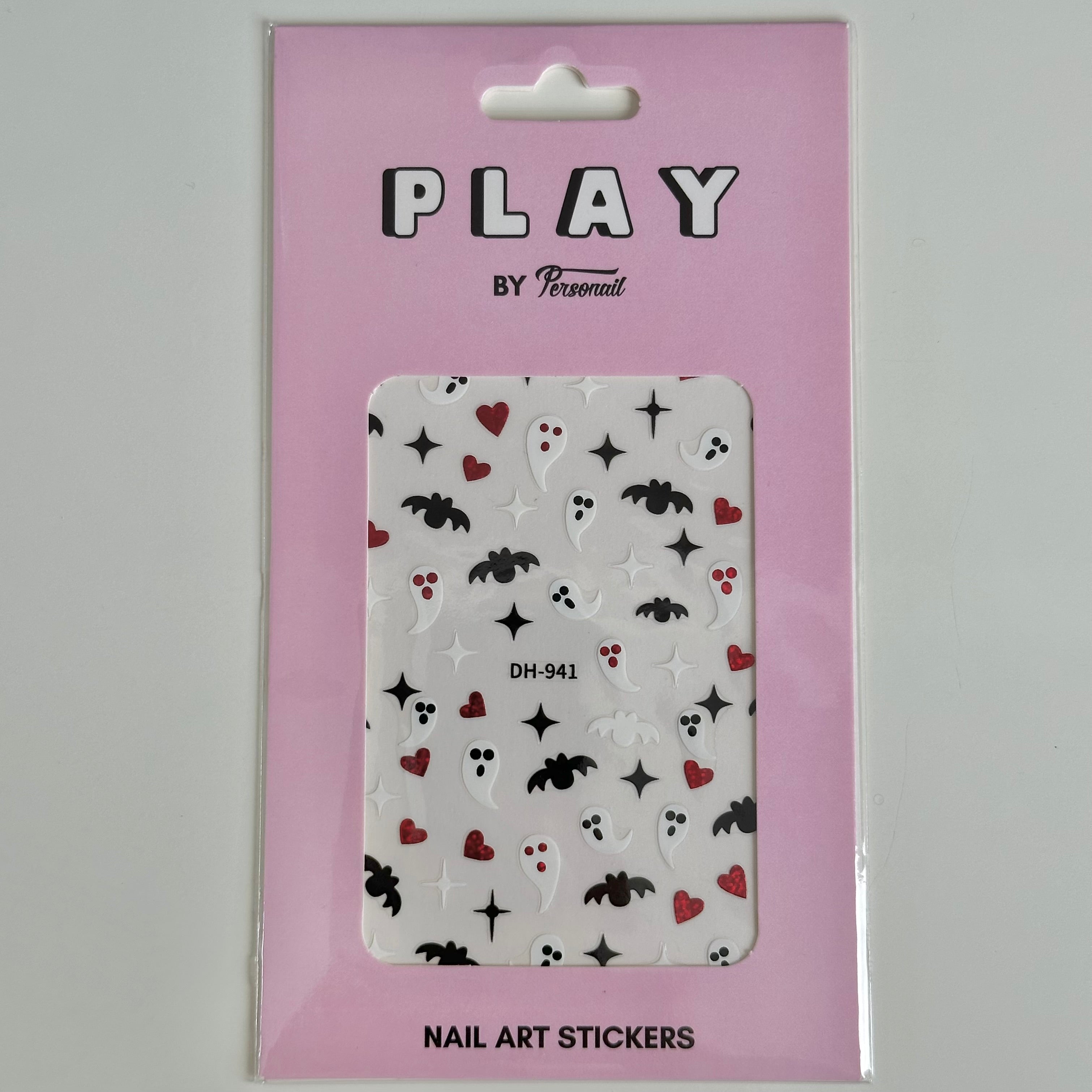 Scary PLAY Nail Art Sticker