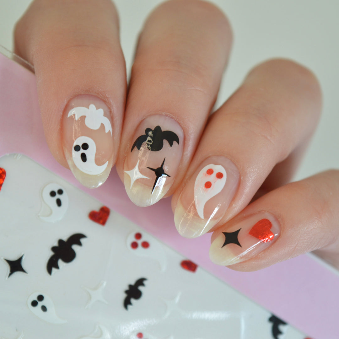 Scary PLAY Nail Art Sticker
