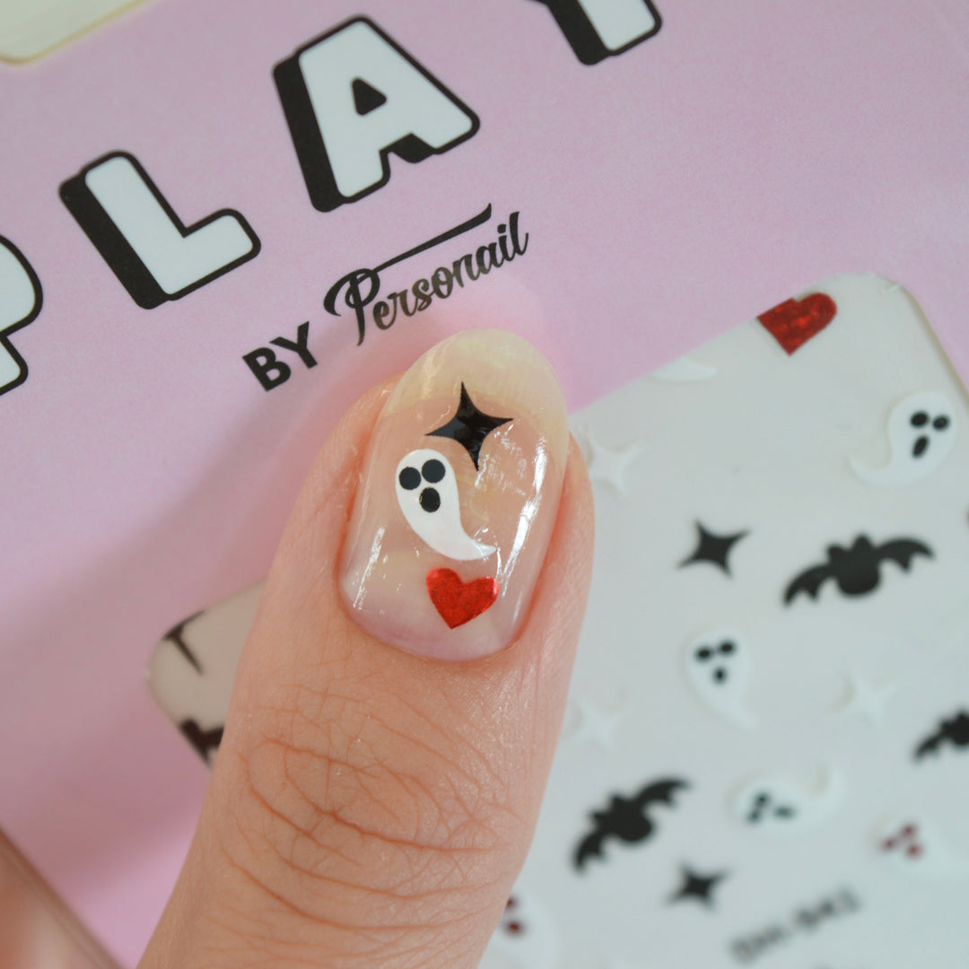 Scary PLAY Nail Art Sticker
