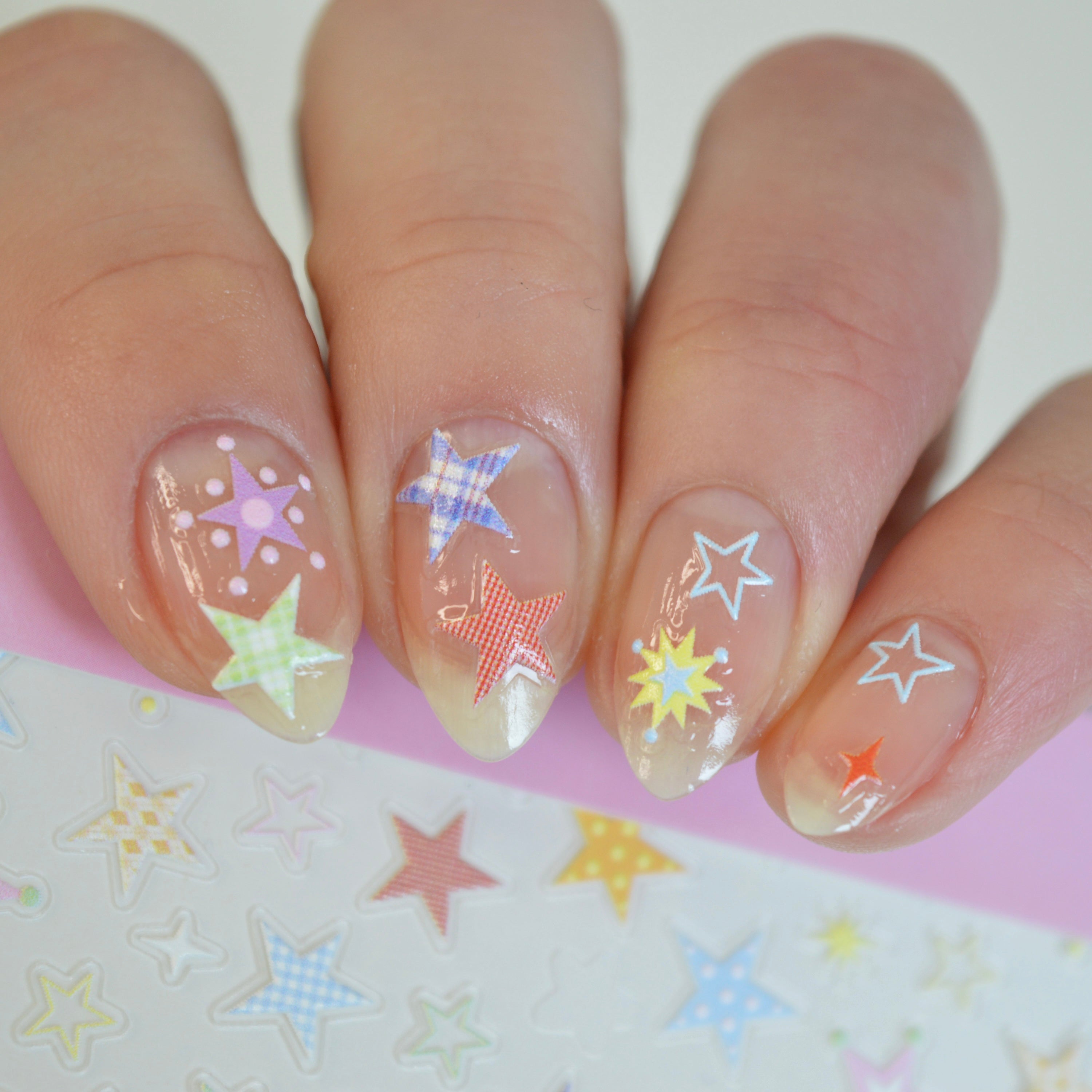 Scrapbooking PLAY Nail Art Sticker