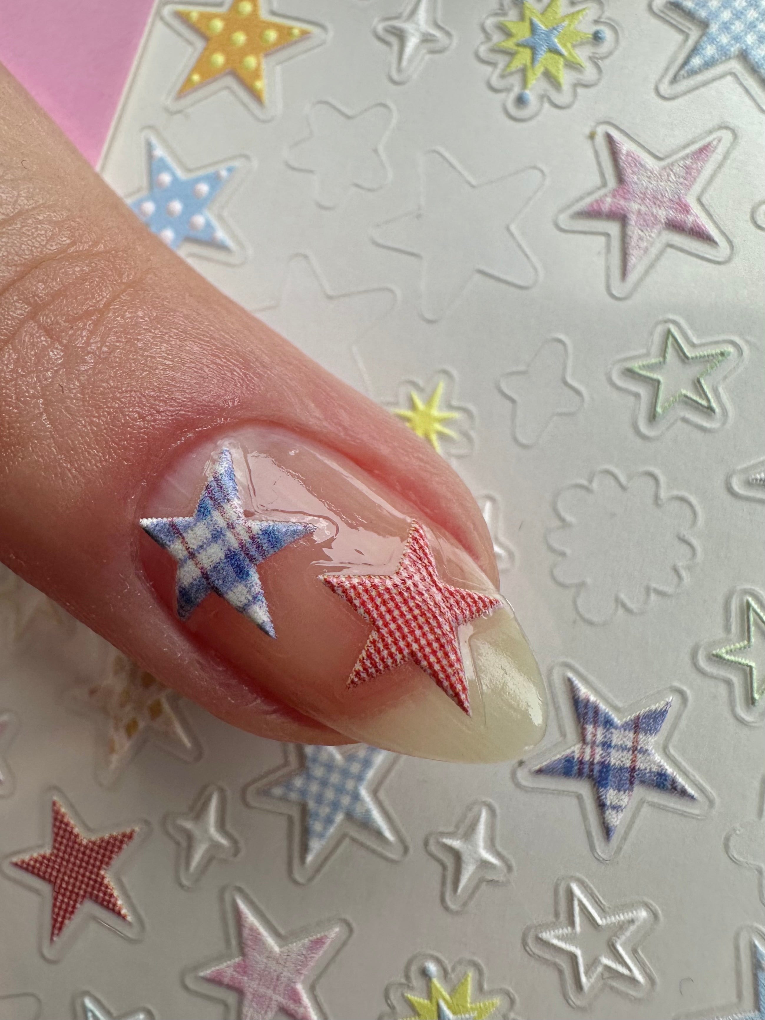 Scrapbooking PLAY Nail Art Sticker