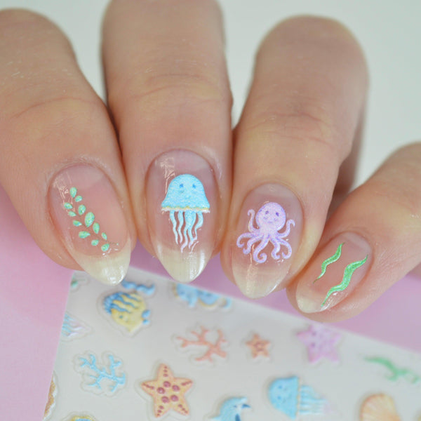 Sealife Nail Art Sticker