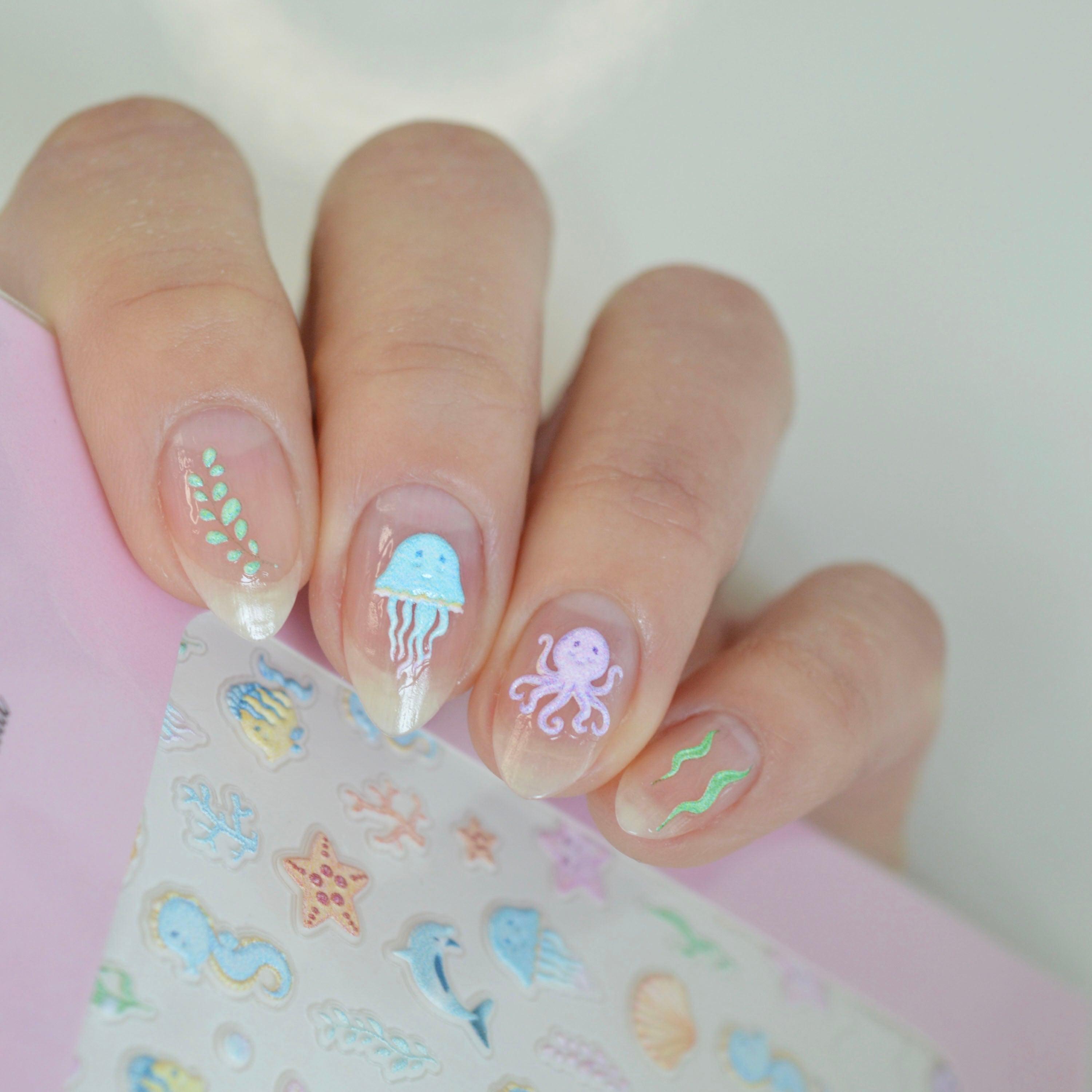 Sealife Nail Art Sticker