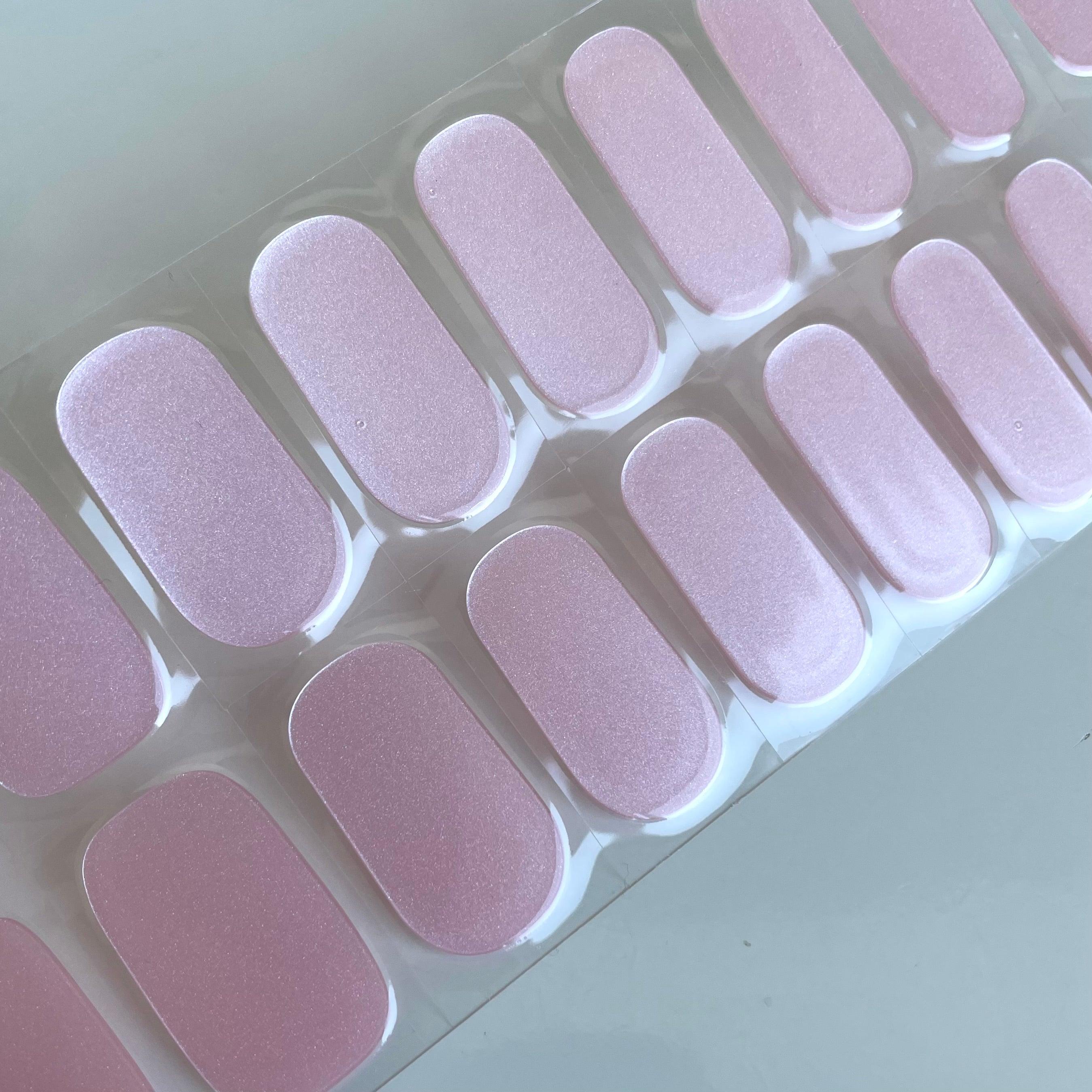 Shiny Pink | Super Jellies DIY Hard Semi Cured Gel Nail Wraps