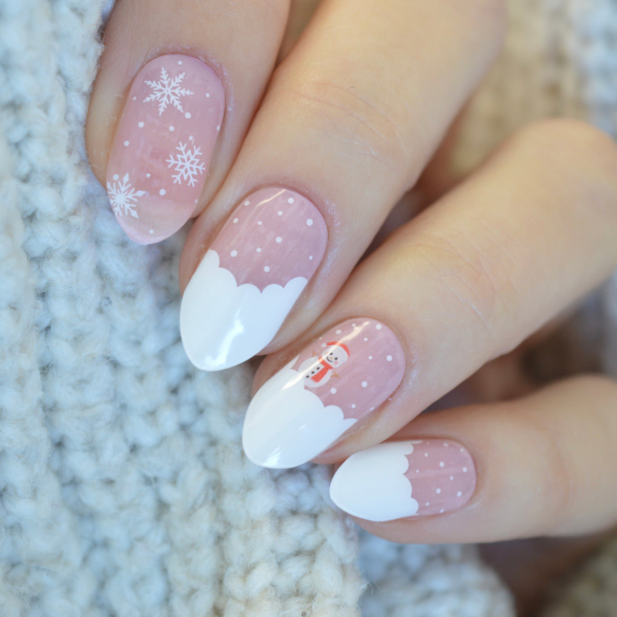 Snow Globe | Super Jellies DIY Hard Semi Cured Gel Nail Wraps