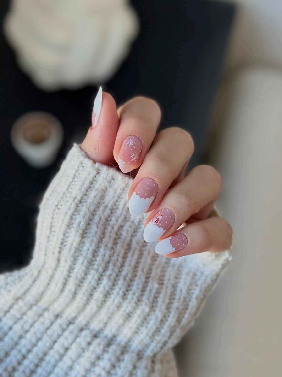 Snow Globe | Super Jellies DIY Hard Semi Cured Gel Nail Wraps