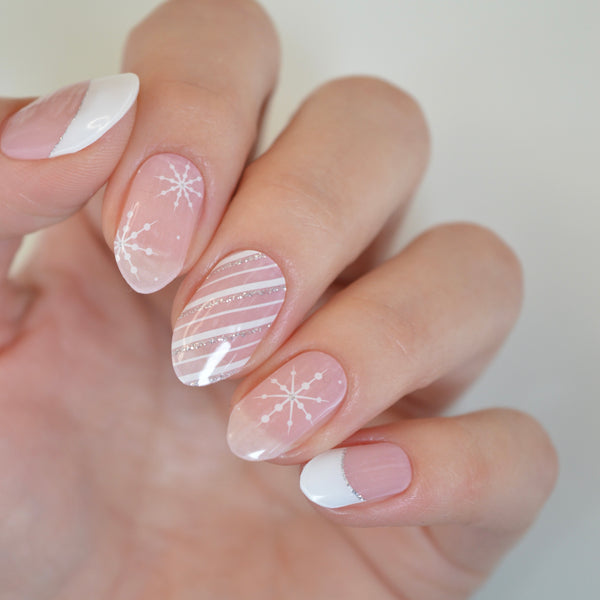 Soft Girl Christmas | Super Jellies DIY Hard Semi Cured Gel Nail Wraps