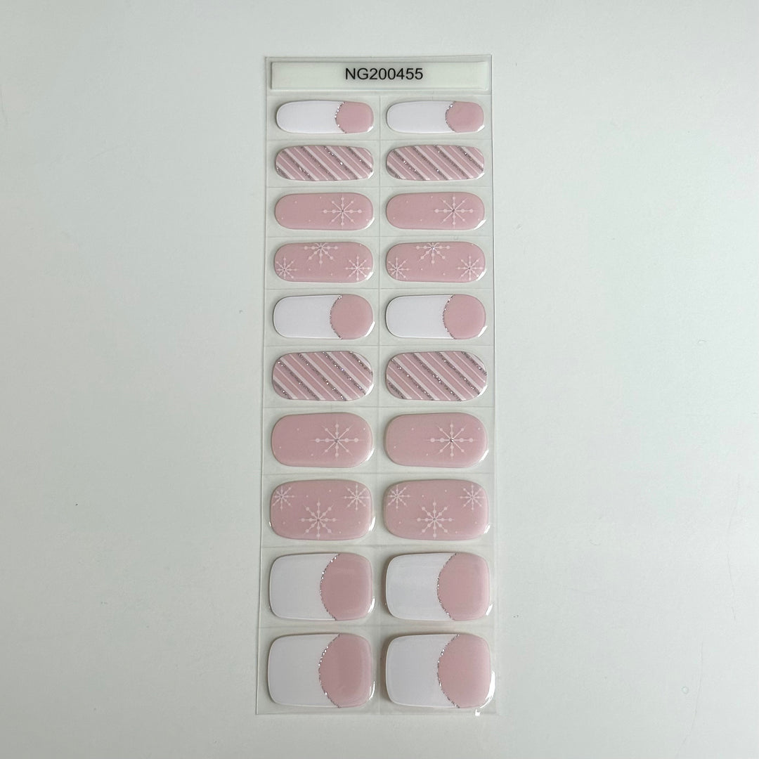 Soft Girl Christmas | Super Jellies DIY Hard Semi Cured Gel Nail Wraps