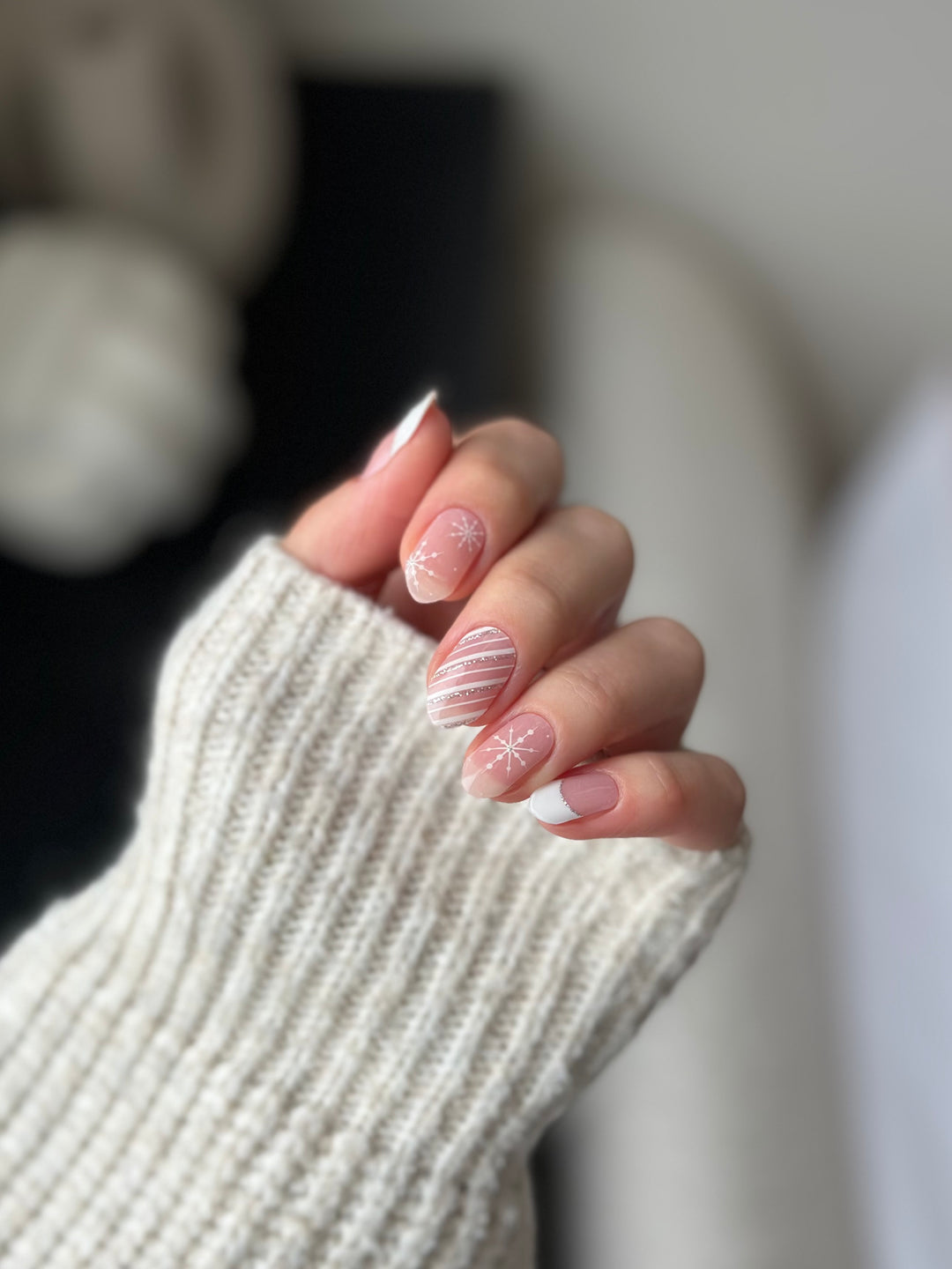 Soft Girl Christmas | Super Jellies DIY Hard Semi Cured Gel Nail Wraps