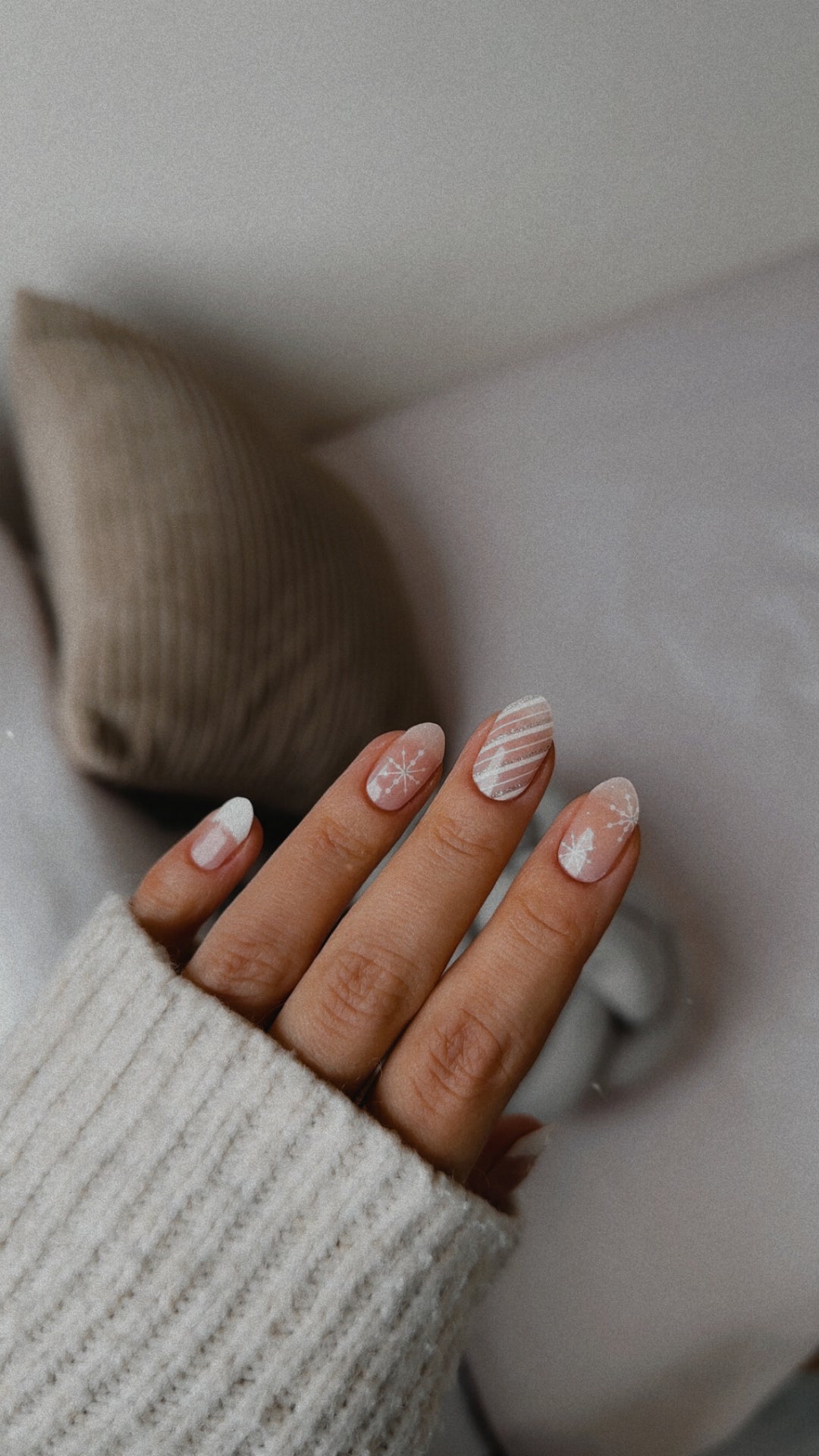 Soft Girl Christmas | Super Jellies DIY Hard Semi Cured Gel Nail Wraps