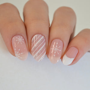 PREORDER 10/10 DISPATCH - Soft Girl Christmas | Super Jellies DIY Hard Semi Cured Gel Nail Wraps