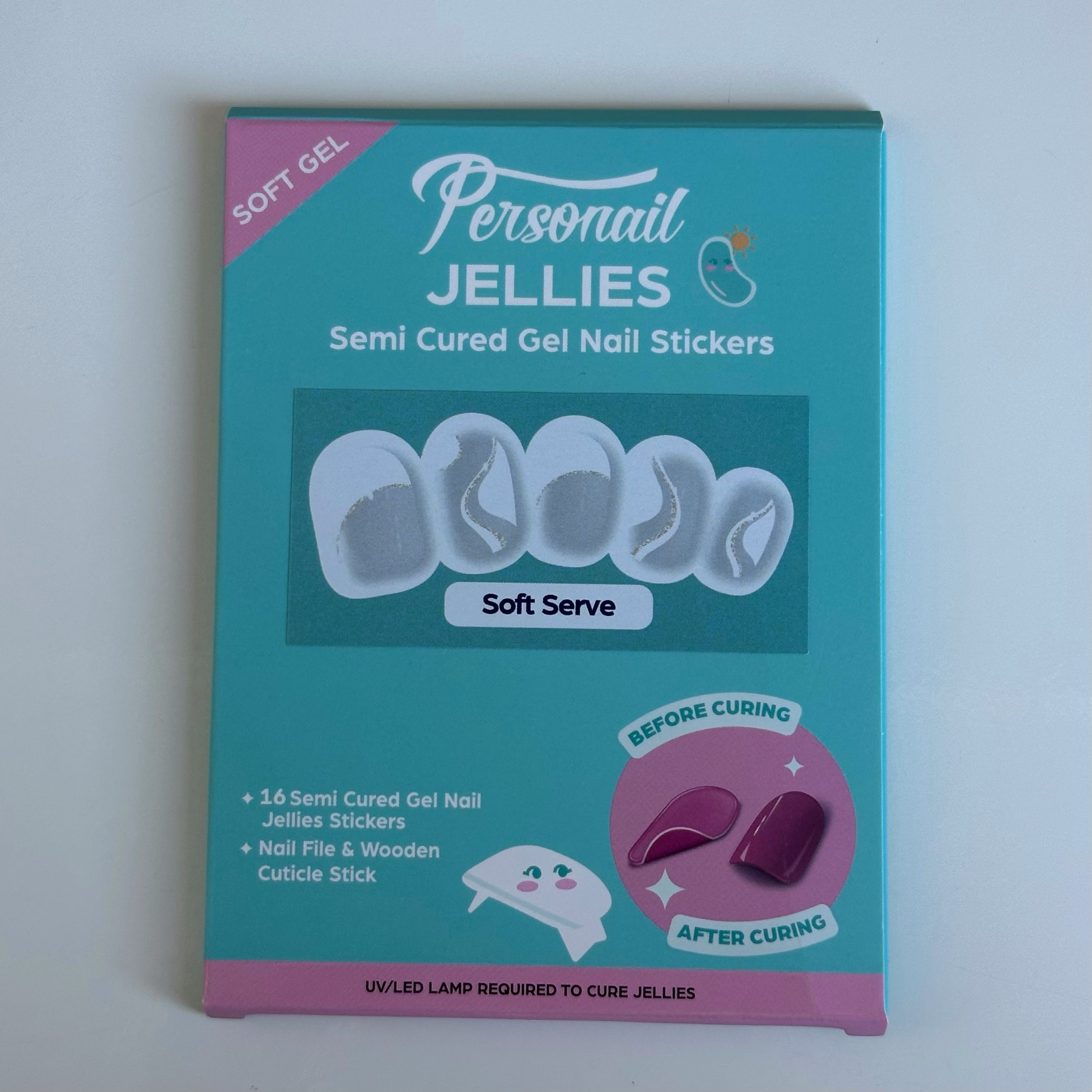 Soft Serve | Jellies DIY Soft Semi Cured Gel Nail Wraps