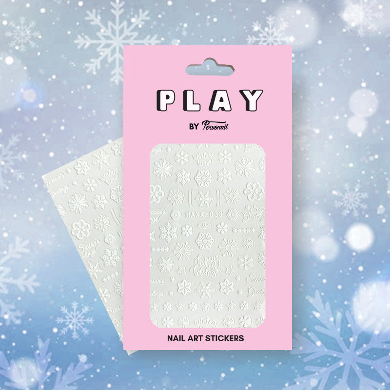 Christmas PLAY Sticker Bundle | Christmas Nail Stickers Gift Set