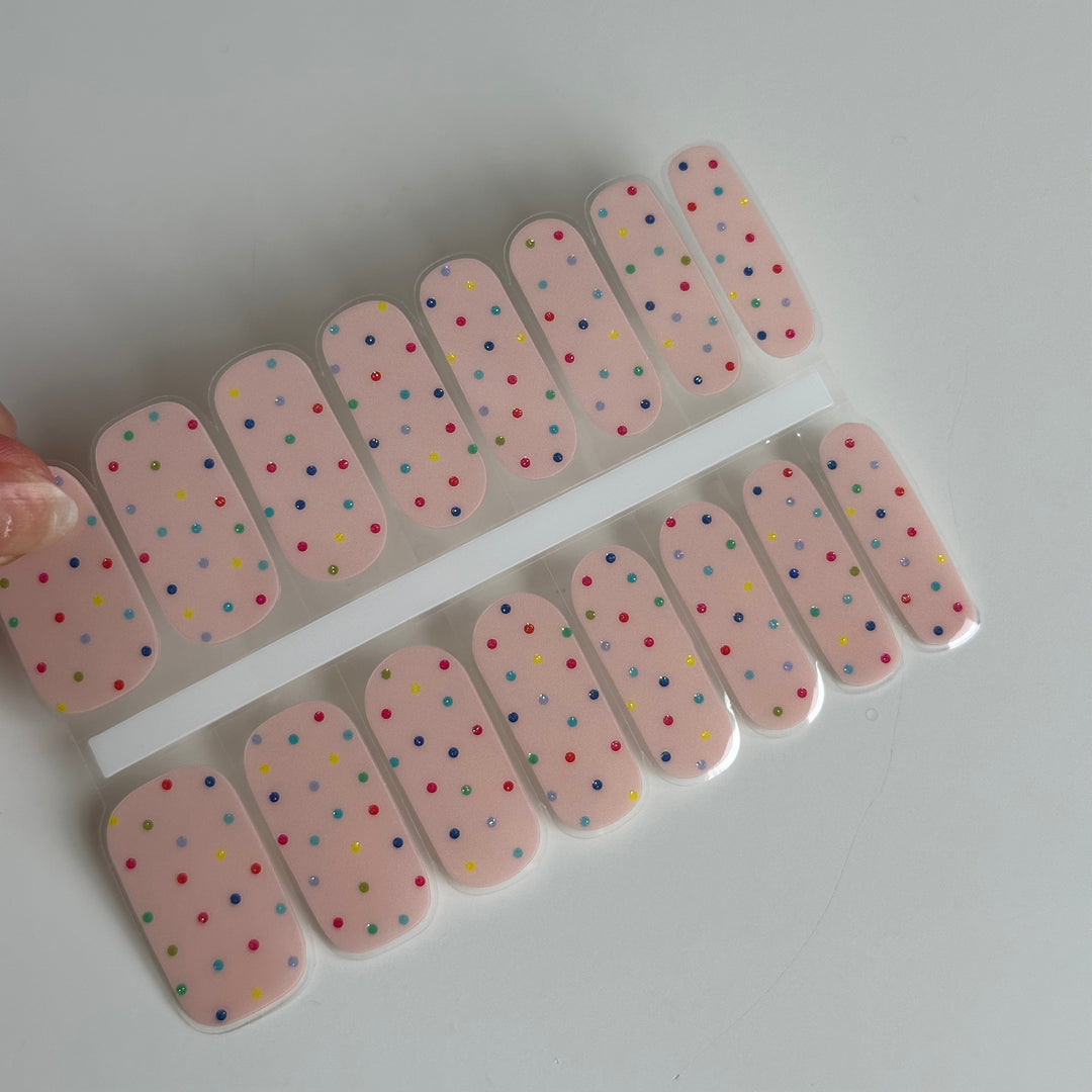 Speckle | Jellies DIY Soft Semi Cured Gel Nail Wraps