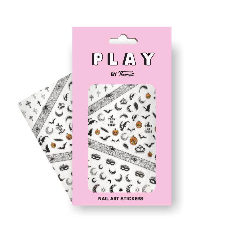 Spooky Season PLAY Nail Art Sticker