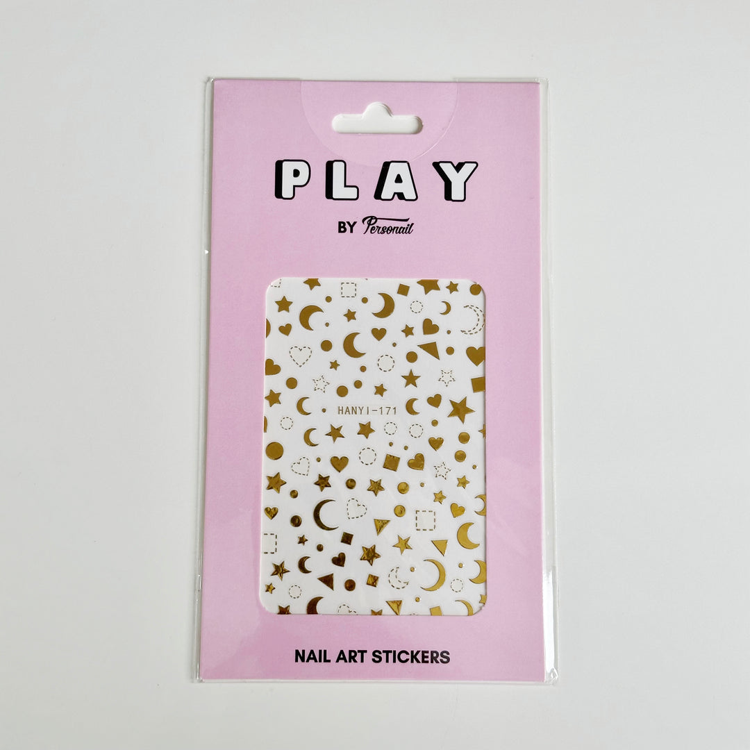 Star Struck PLAY Nail Art Sticker