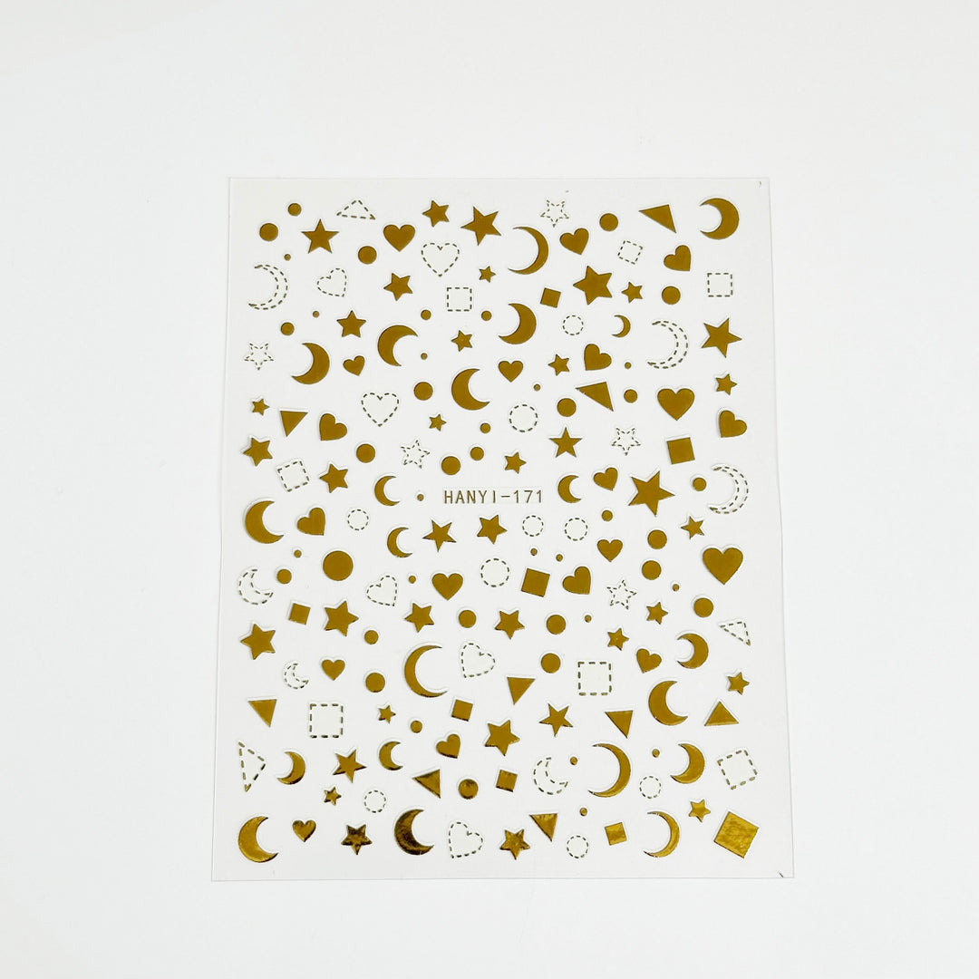 Star Struck PLAY Nail Art Sticker