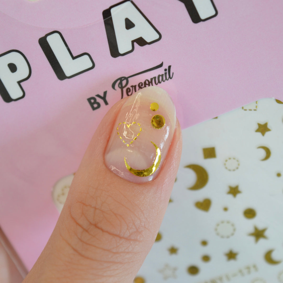 Star Struck PLAY Nail Art Sticker