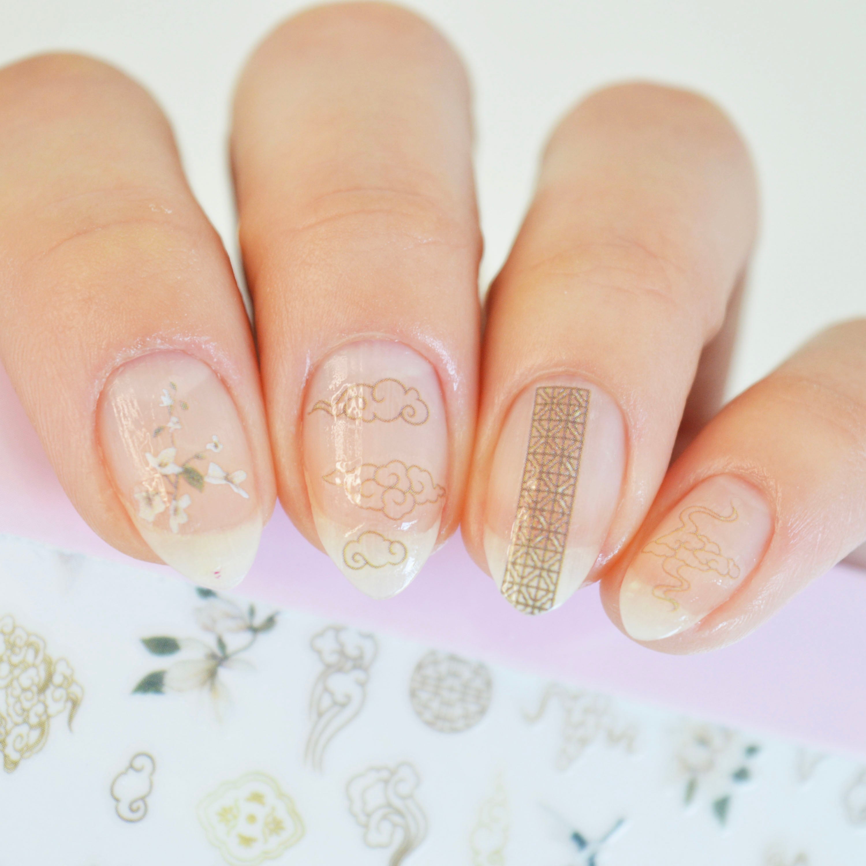 Stork PLAY Nail Art Sticker