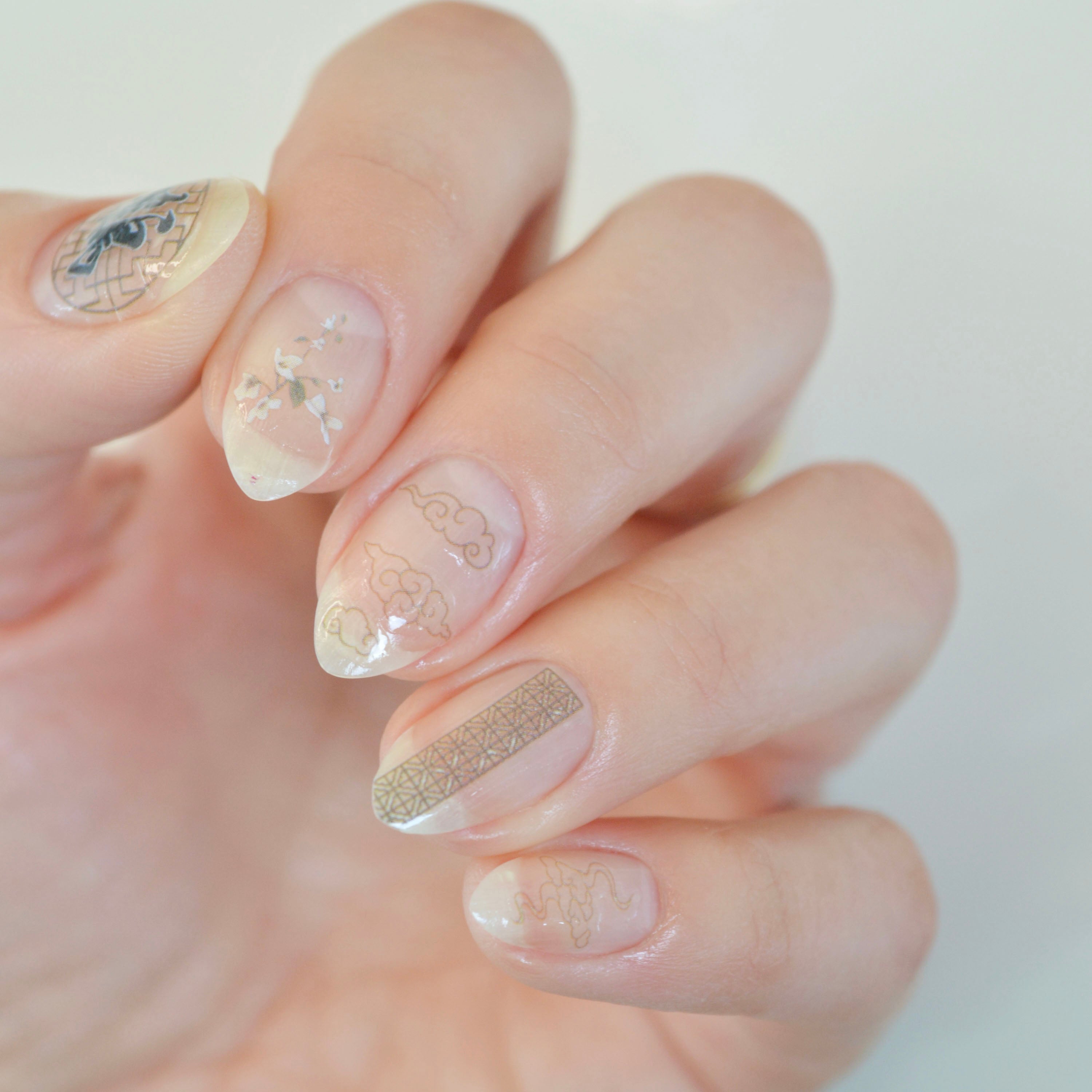Stork PLAY Nail Art Sticker