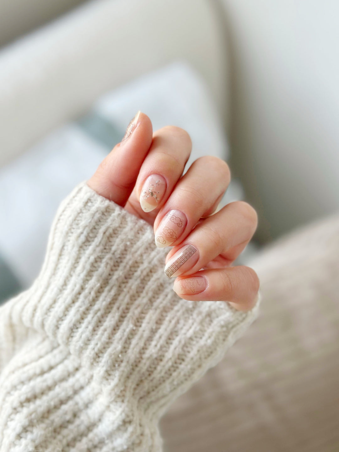 Stork PLAY Nail Art Sticker