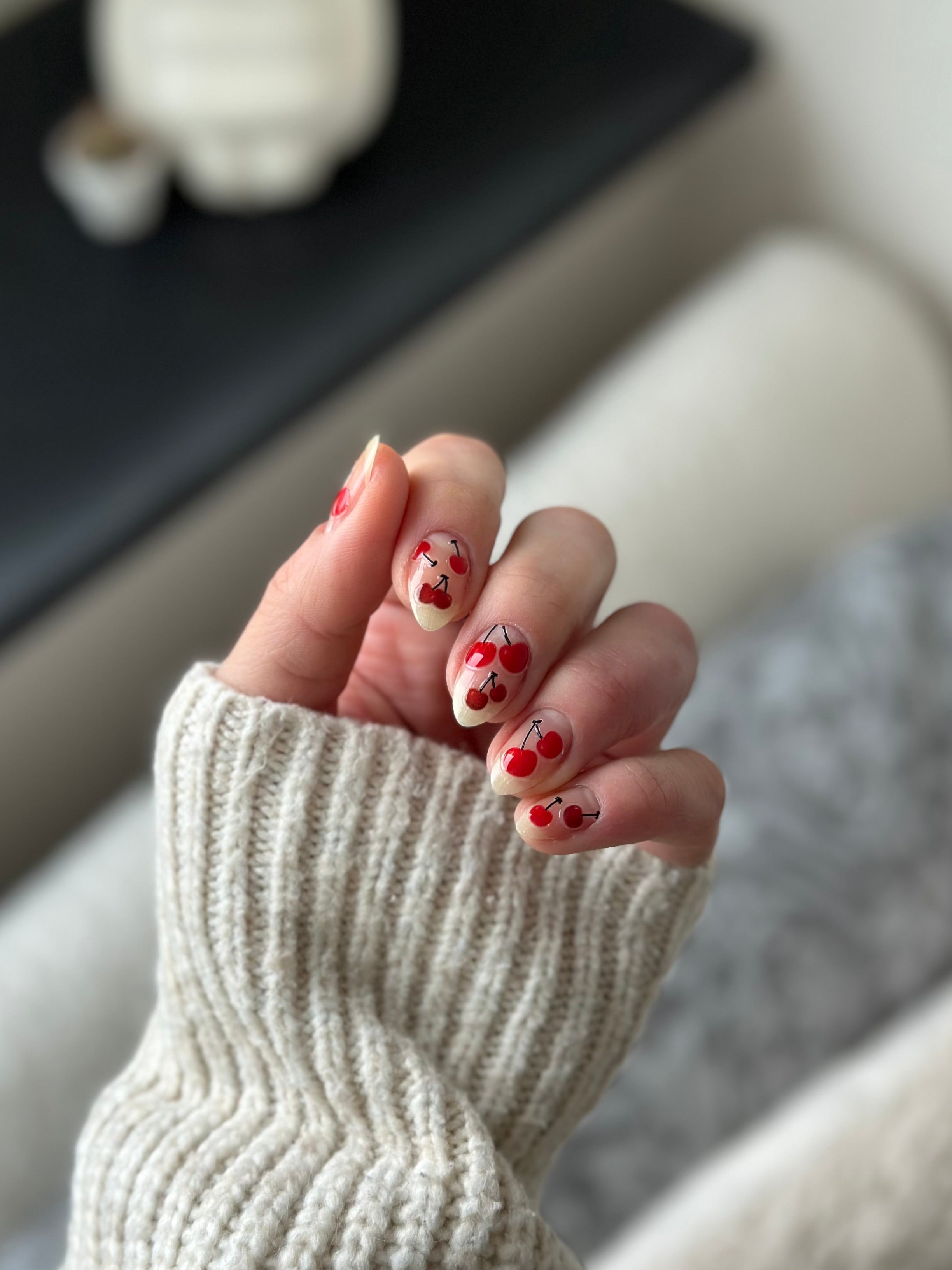 Sweet Cherry PLAY Nail Art Sticker