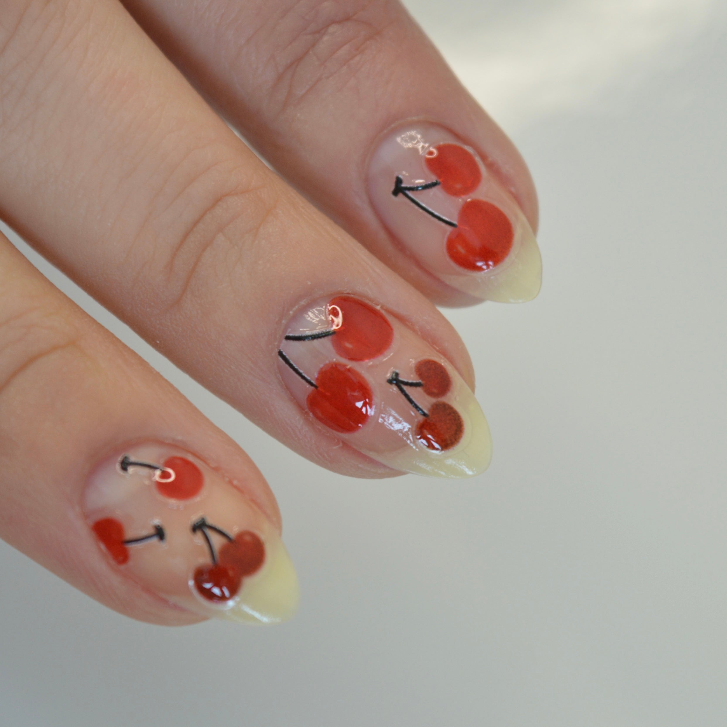 Sweet Cherry PLAY Nail Art Sticker