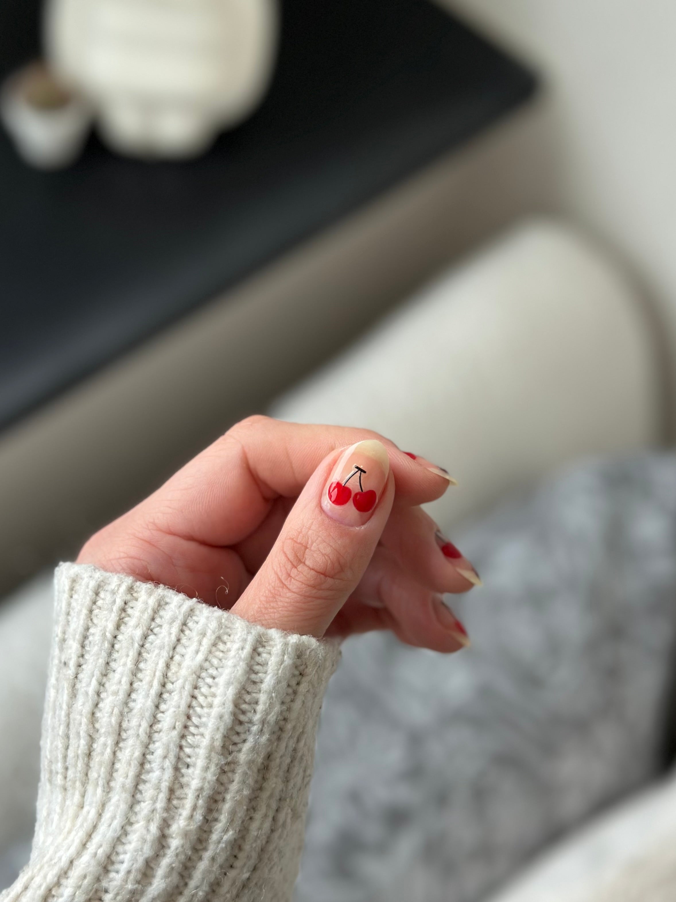 Sweet Cherry PLAY Nail Art Sticker