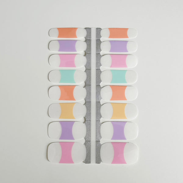 Sweet Pastels  | Nail Polish Wrap
