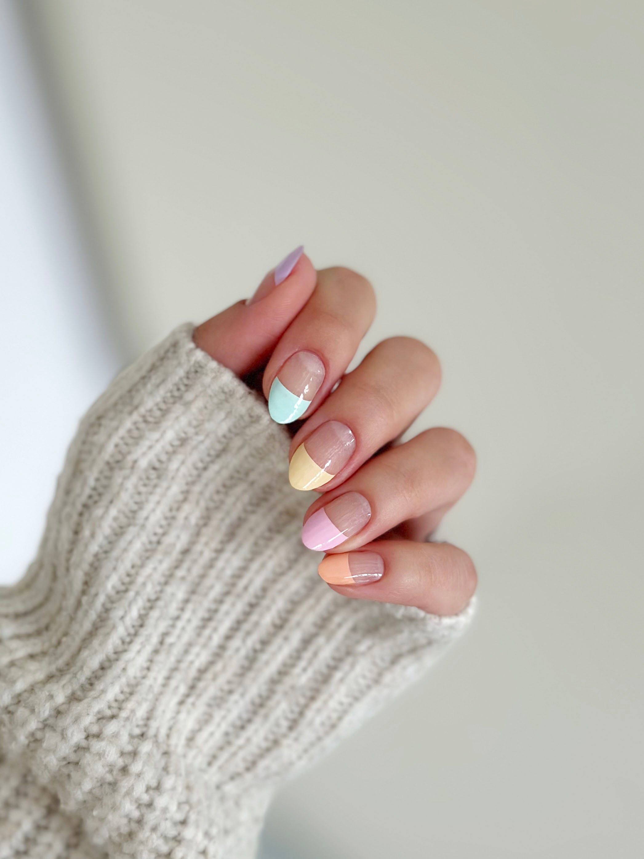 Sweet Pastels  | Nail Polish Wrap